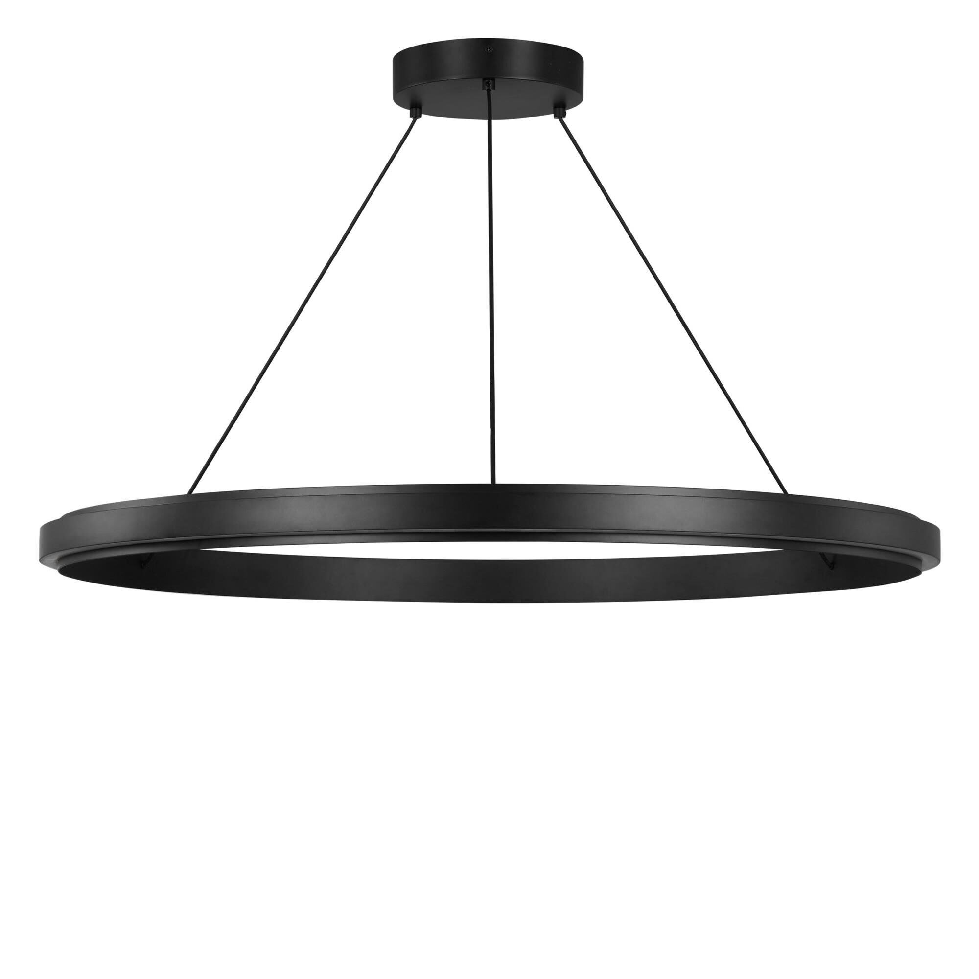 Shown in Midnight Black finish and Silicone Diffuser shade