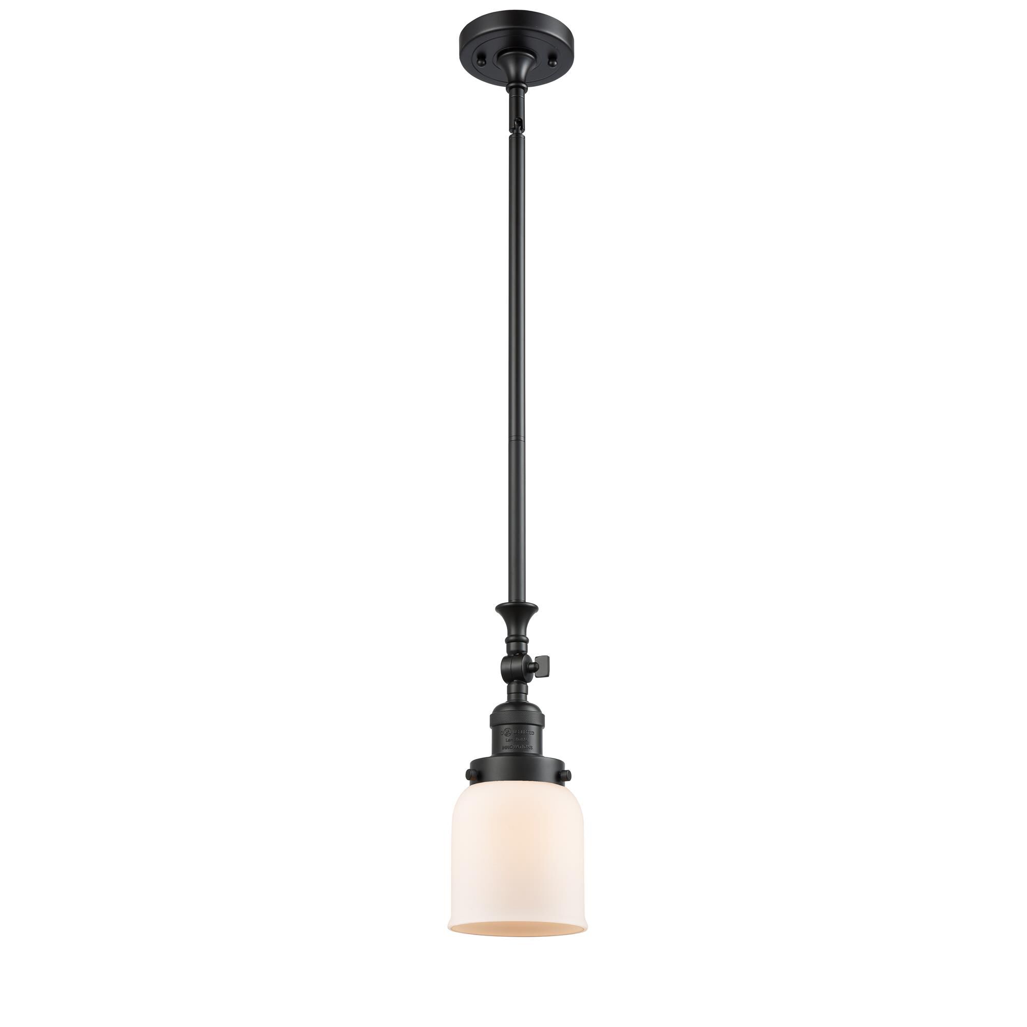 Shown in Matte Black finish and Matte White Cased glass