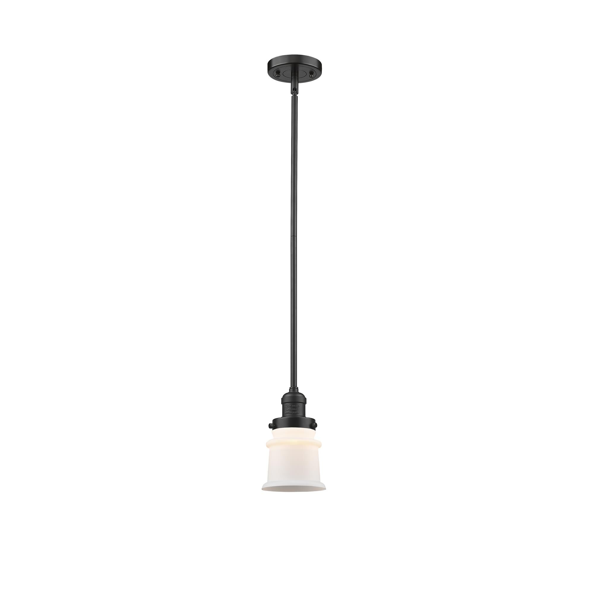 Shown in Oil Rubbed Bronze finish and Frosted glass