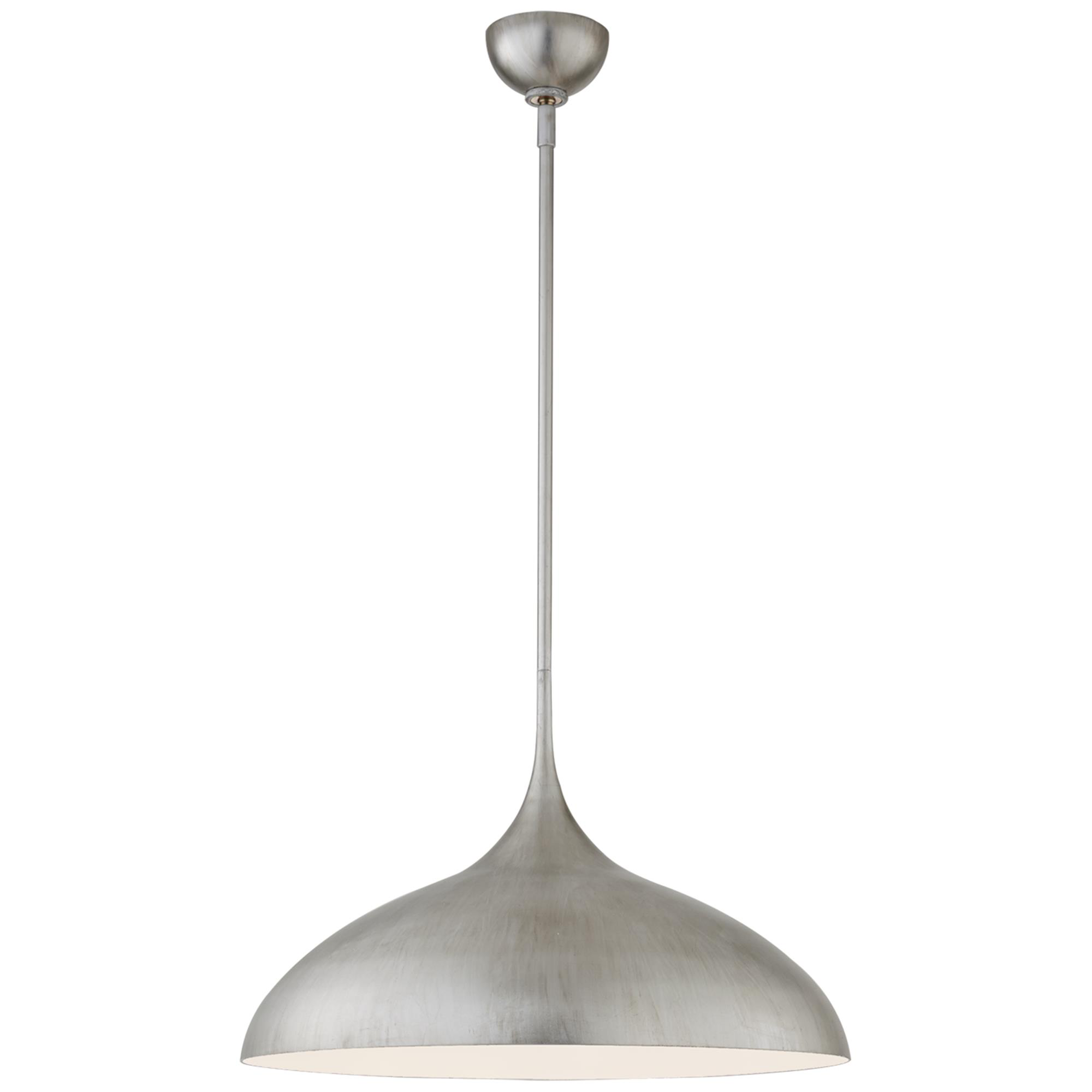Shown in Burnished Silver Leaf finish
