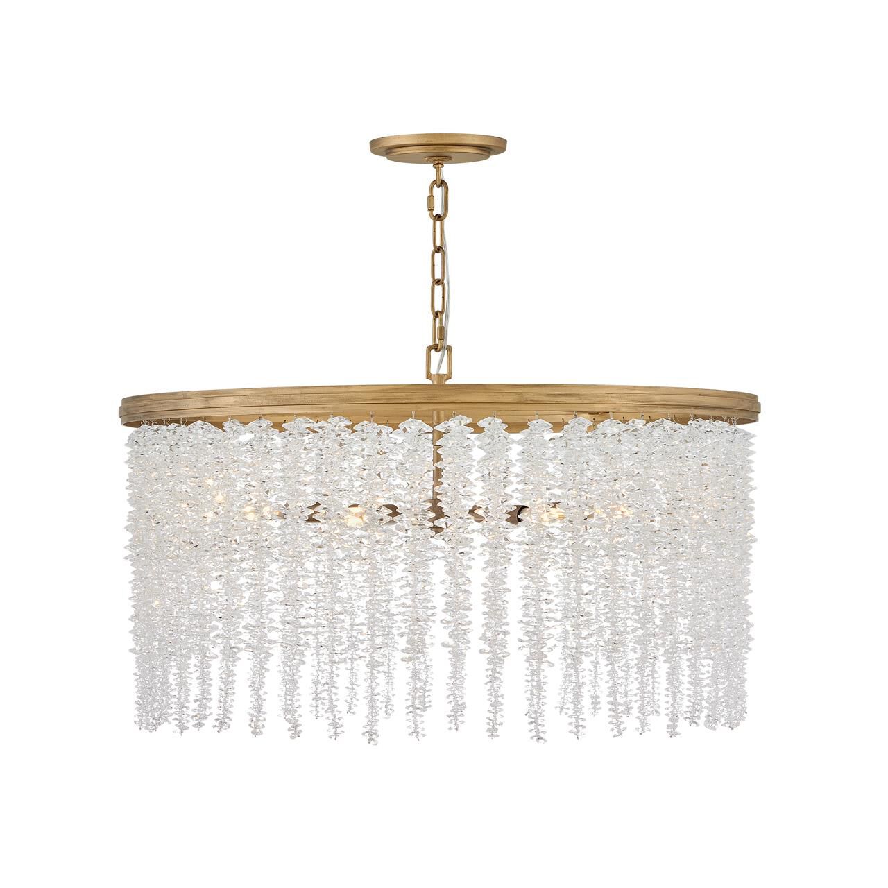 Rubina 30 Inch 6 Light Chandelier by Fredrick Ramond