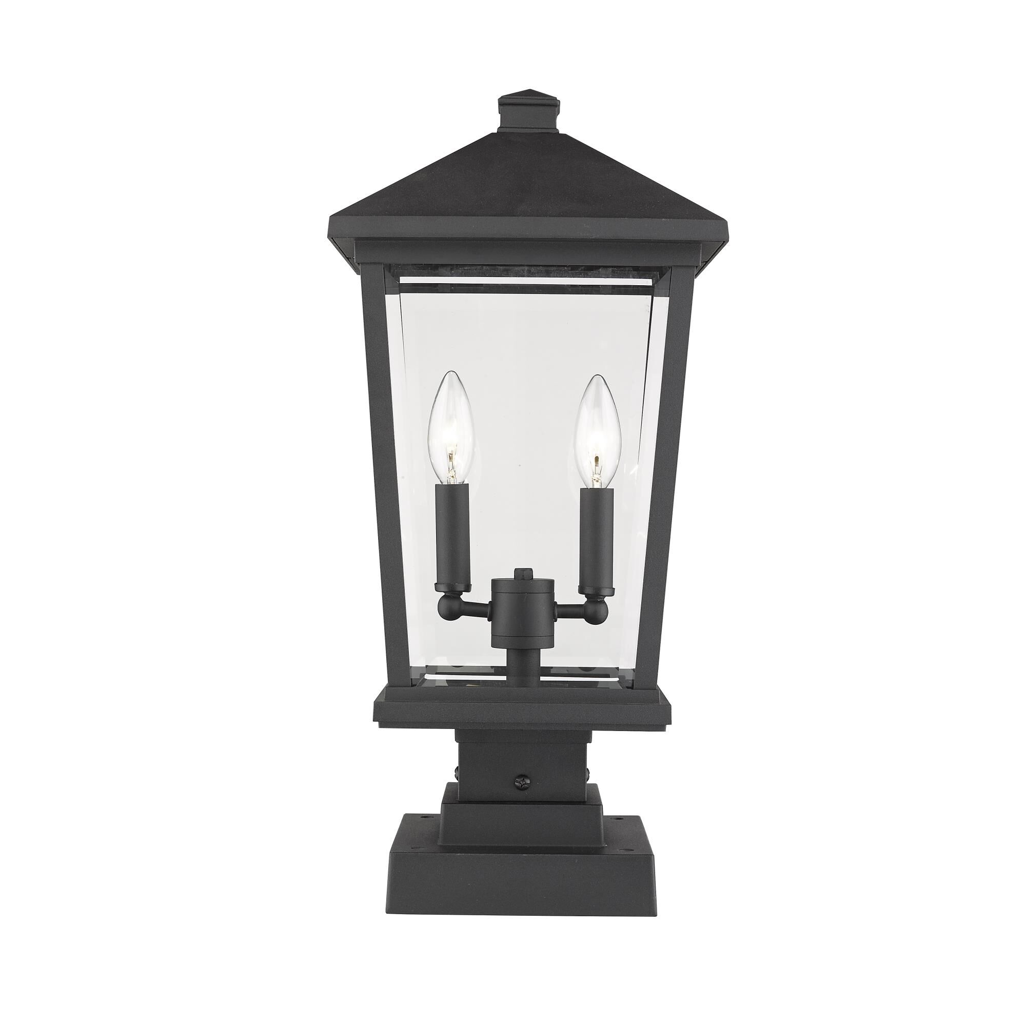Beacon 22 Inch Tall 2 Light Outdoor Pier Lamp by Z-Lite