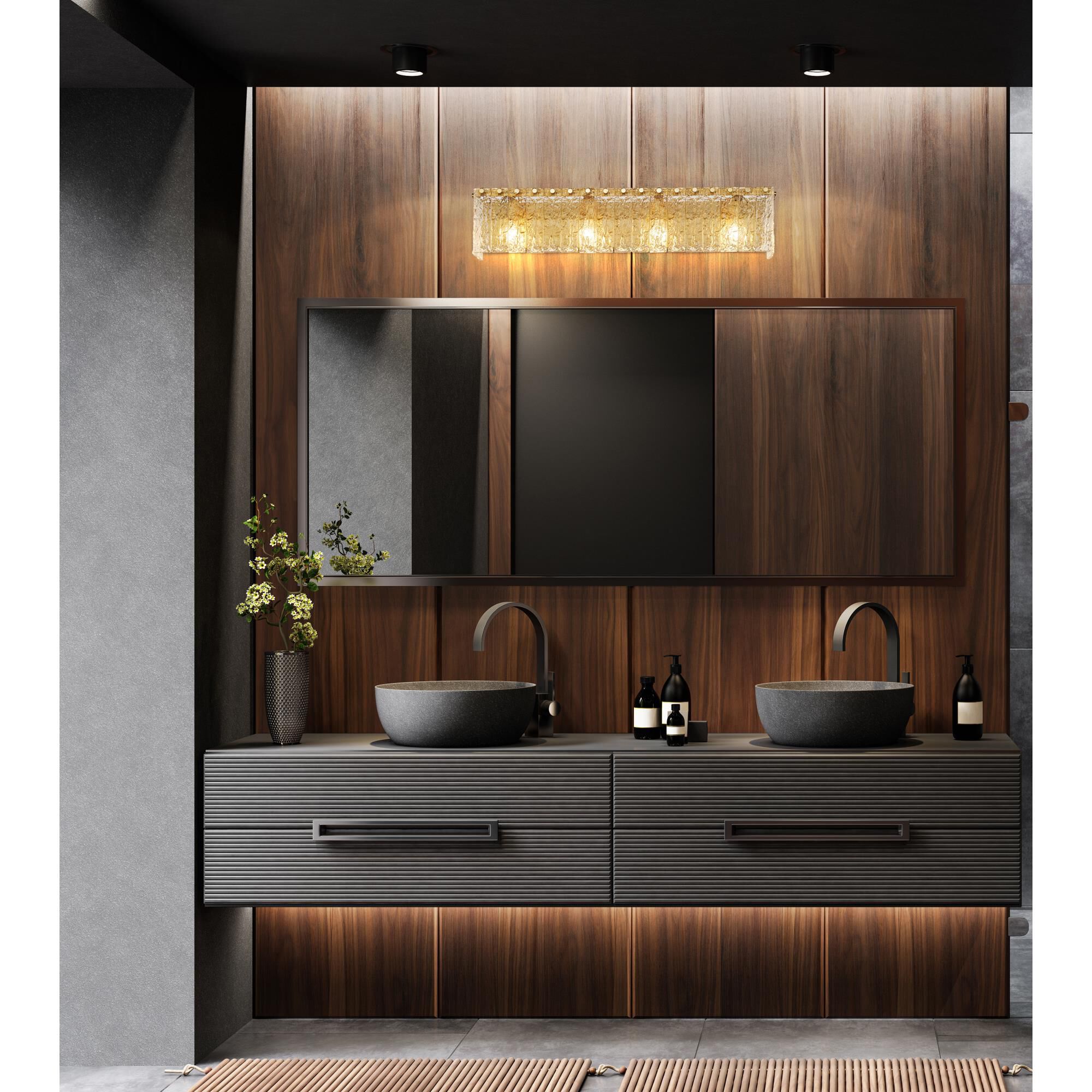 Glacier 31 Inch Bath Vanity Light by Z Lite