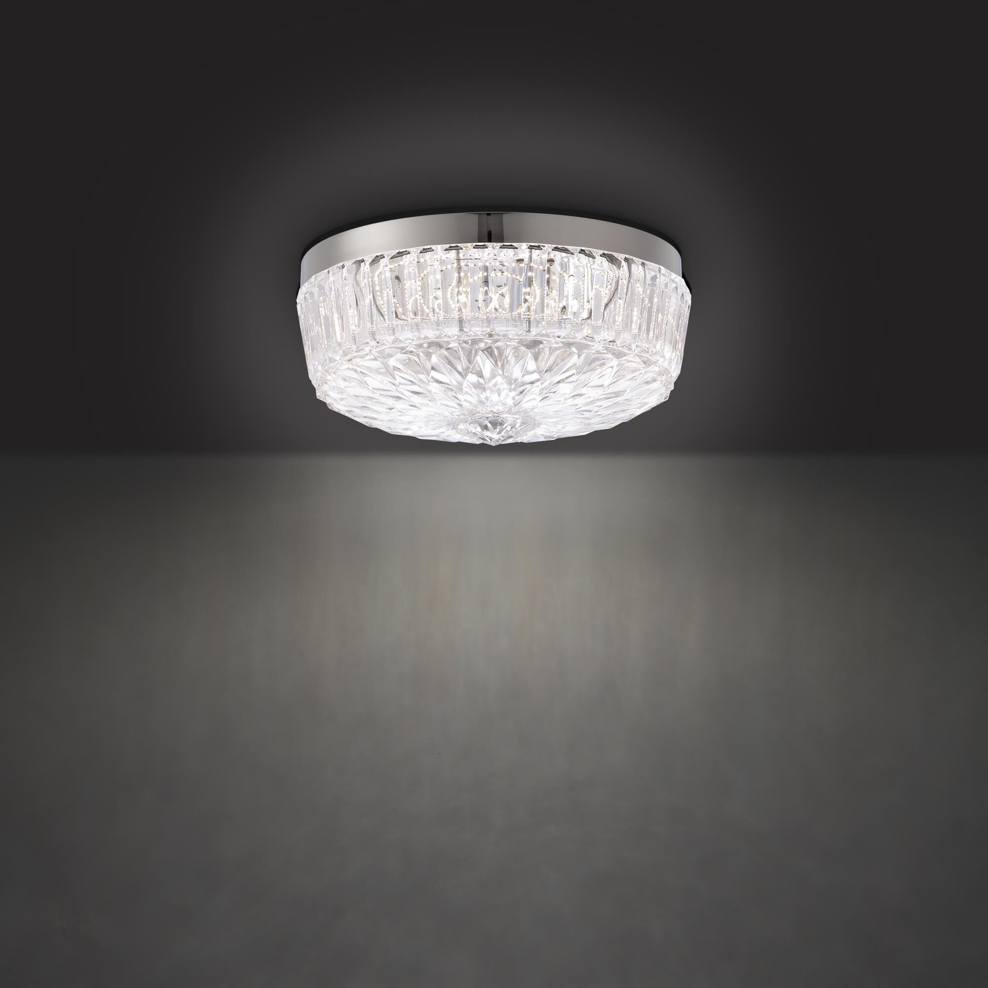 Regina 12 Inch Flush Mount by Schonbek