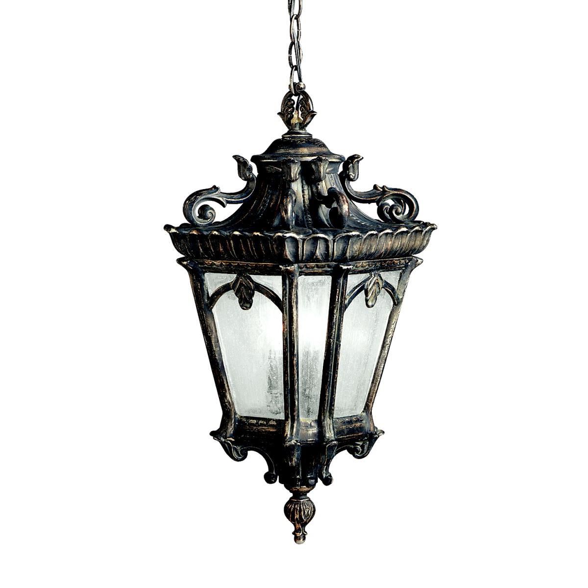 Tournai 24 Inch Tall 3 Light Outdoor Hanging Lantern by Kichler Lighting