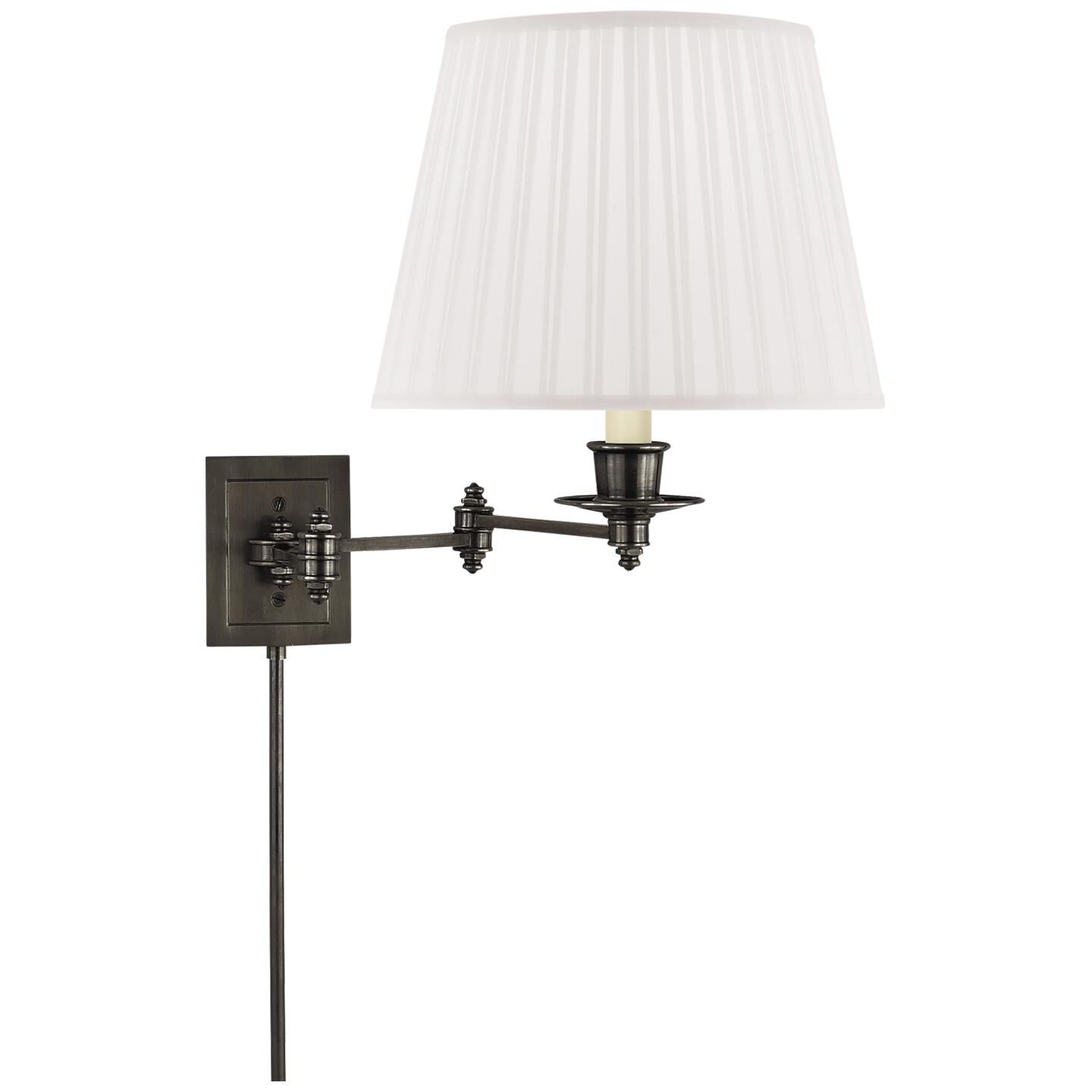 Swing Arm Sconce Wall Swing Lamp by Visual Comfort Signature Collection