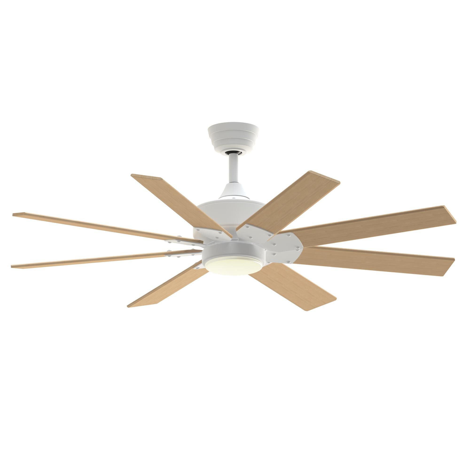 Shown in Matte White finish and Opal Frosted glass