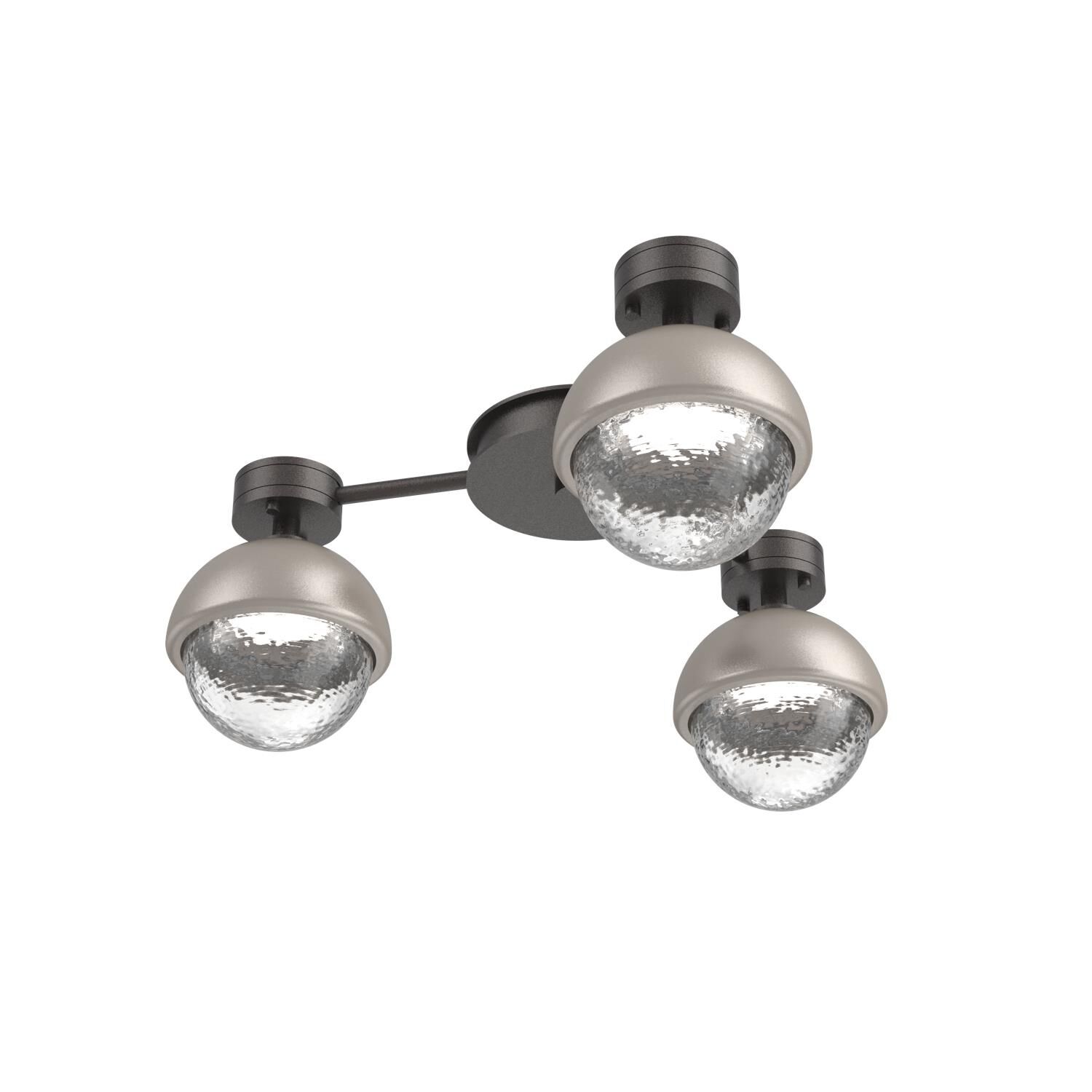 Levi Wilson Cabochon 23 Inch Flush Mount by Hammerton Studio