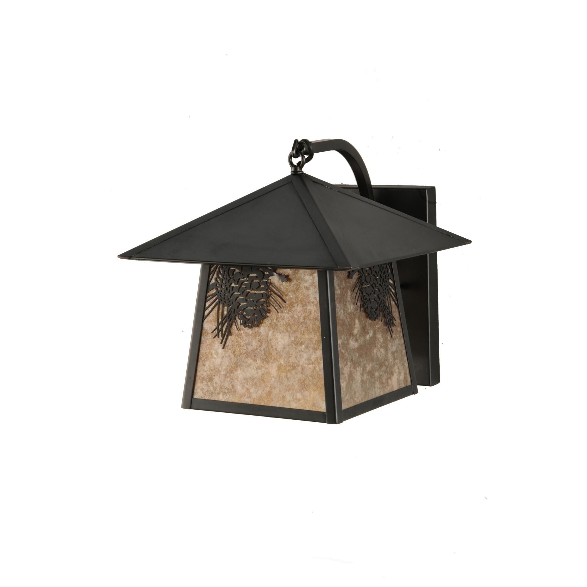 Meyda Lighting Stillwater 15 Inch Tall Outdoor Wall Light