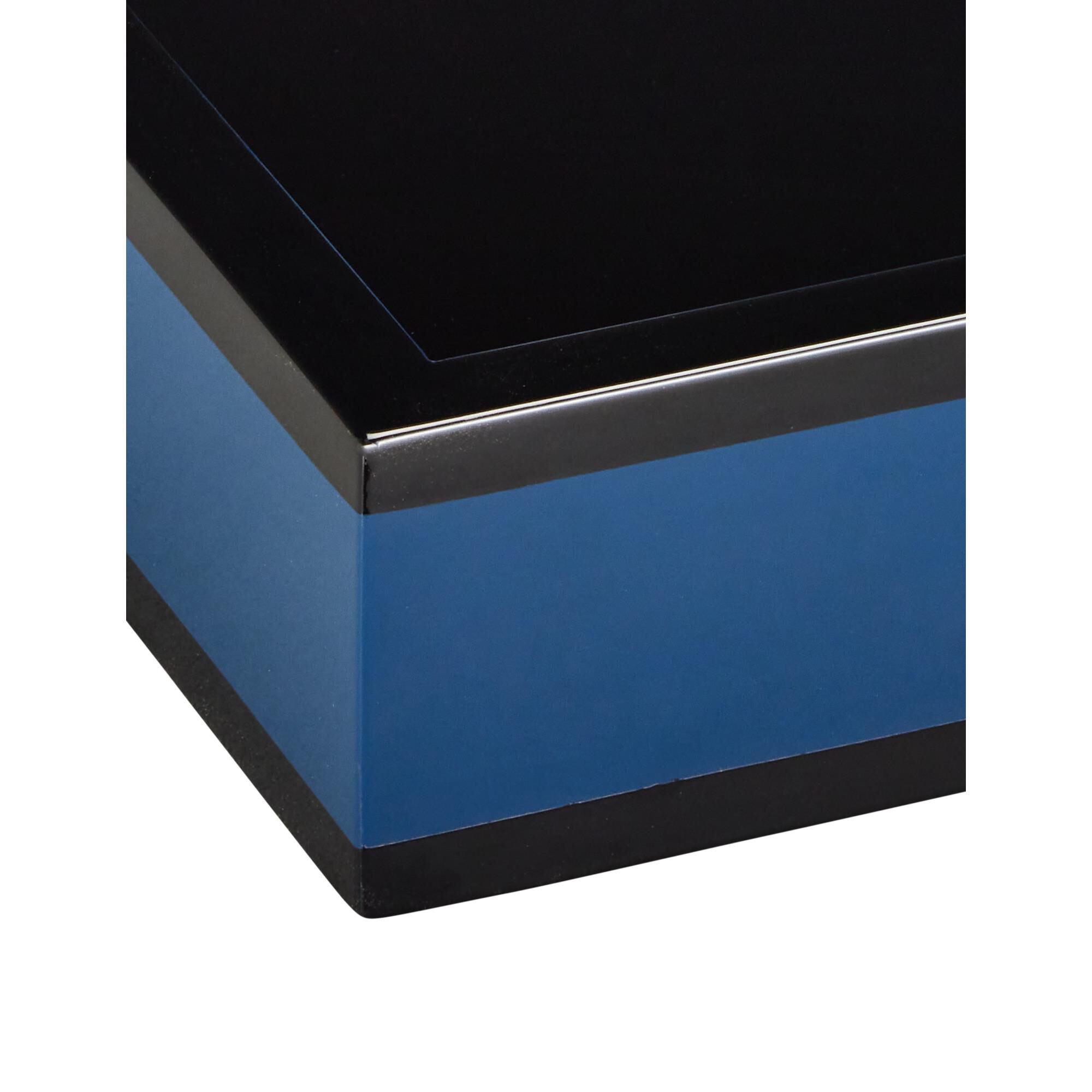 Shown in Navy and Black finish