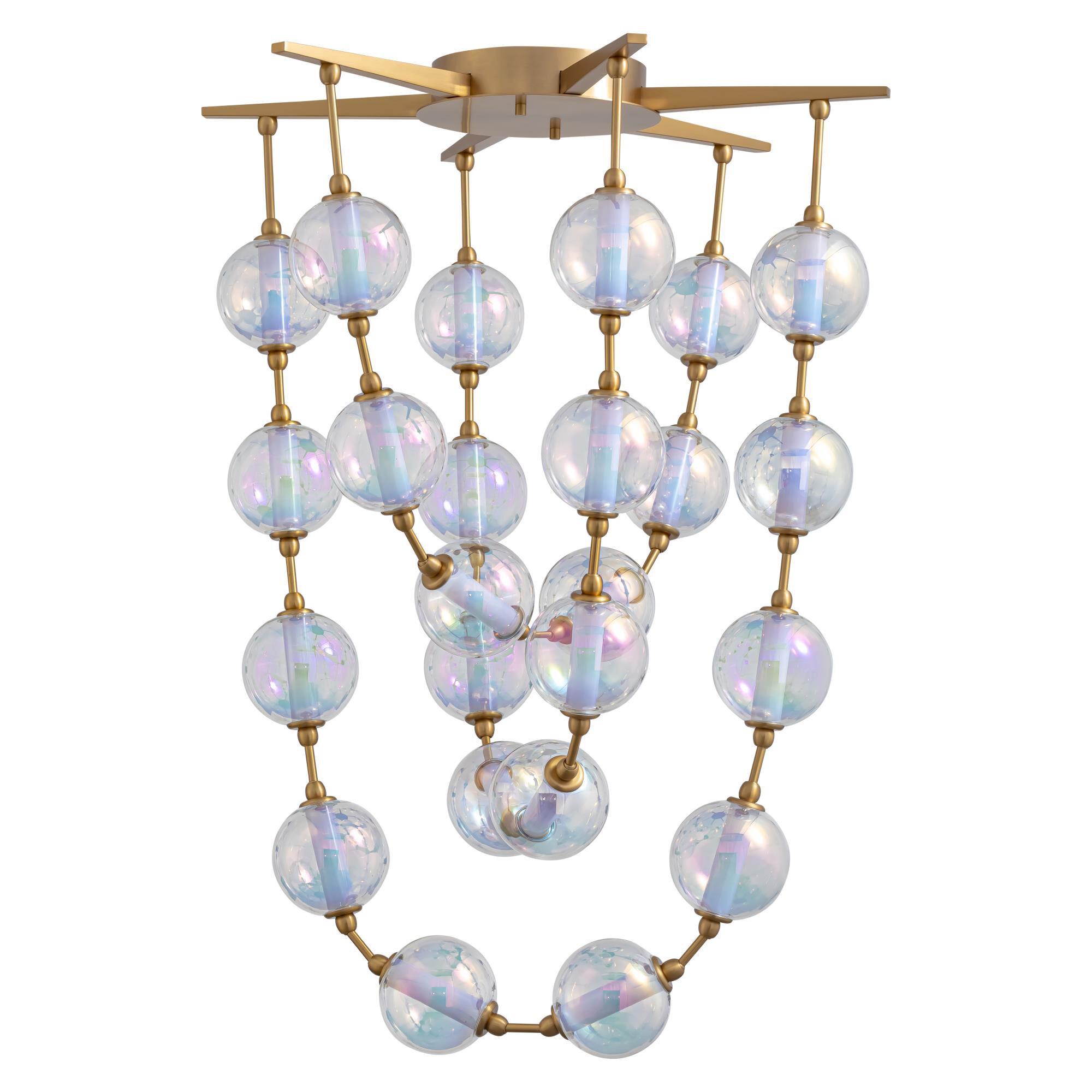 Pearla 28 Inch Large Pendant by Golden Lighting