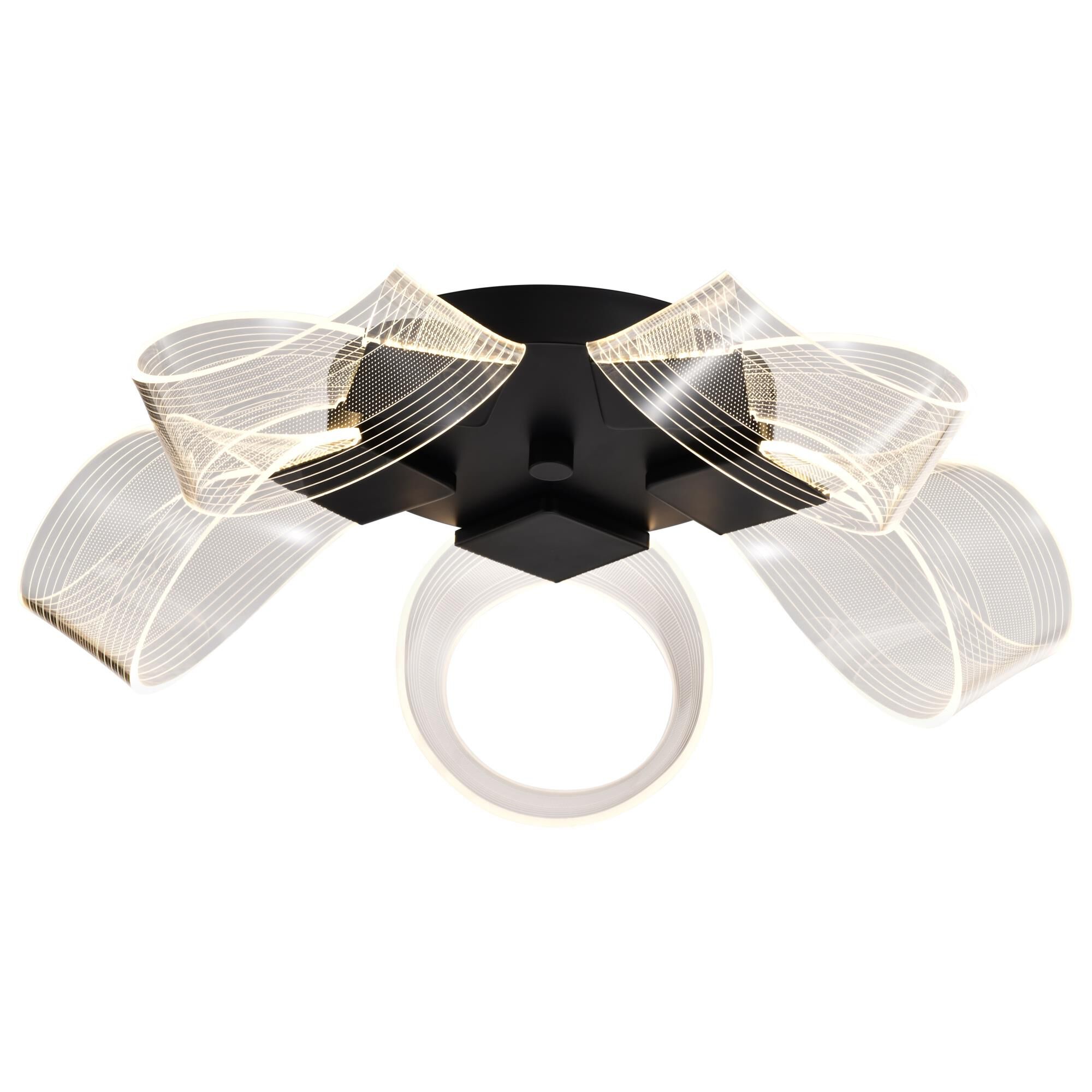 Barnett 21 Inch Flush Mount by Nuvo Lighting