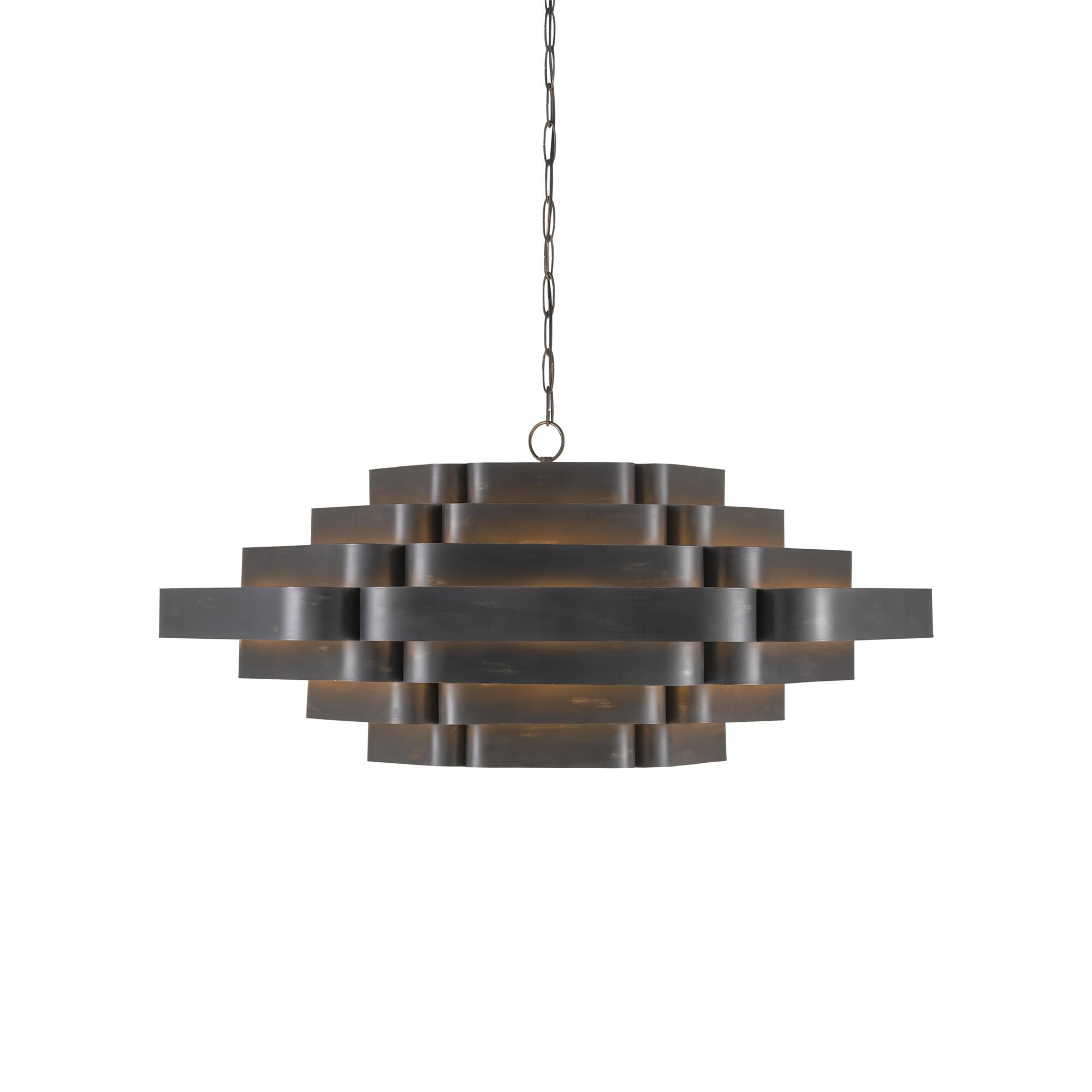 Shown in French Black-Contemporary Gold Leaf finish