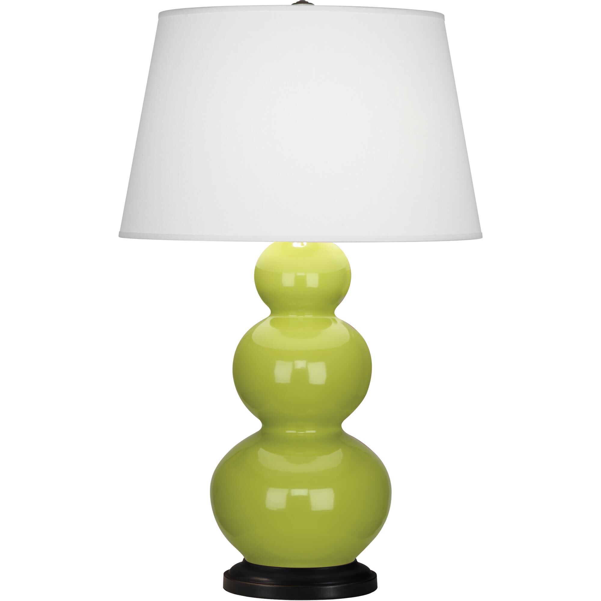 Triple Gourd 33 Inch Table Lamp by Robert Abbey