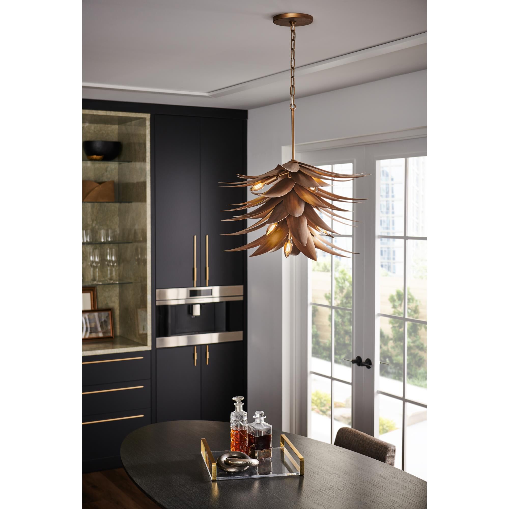 Shown in Burnished Gold finish