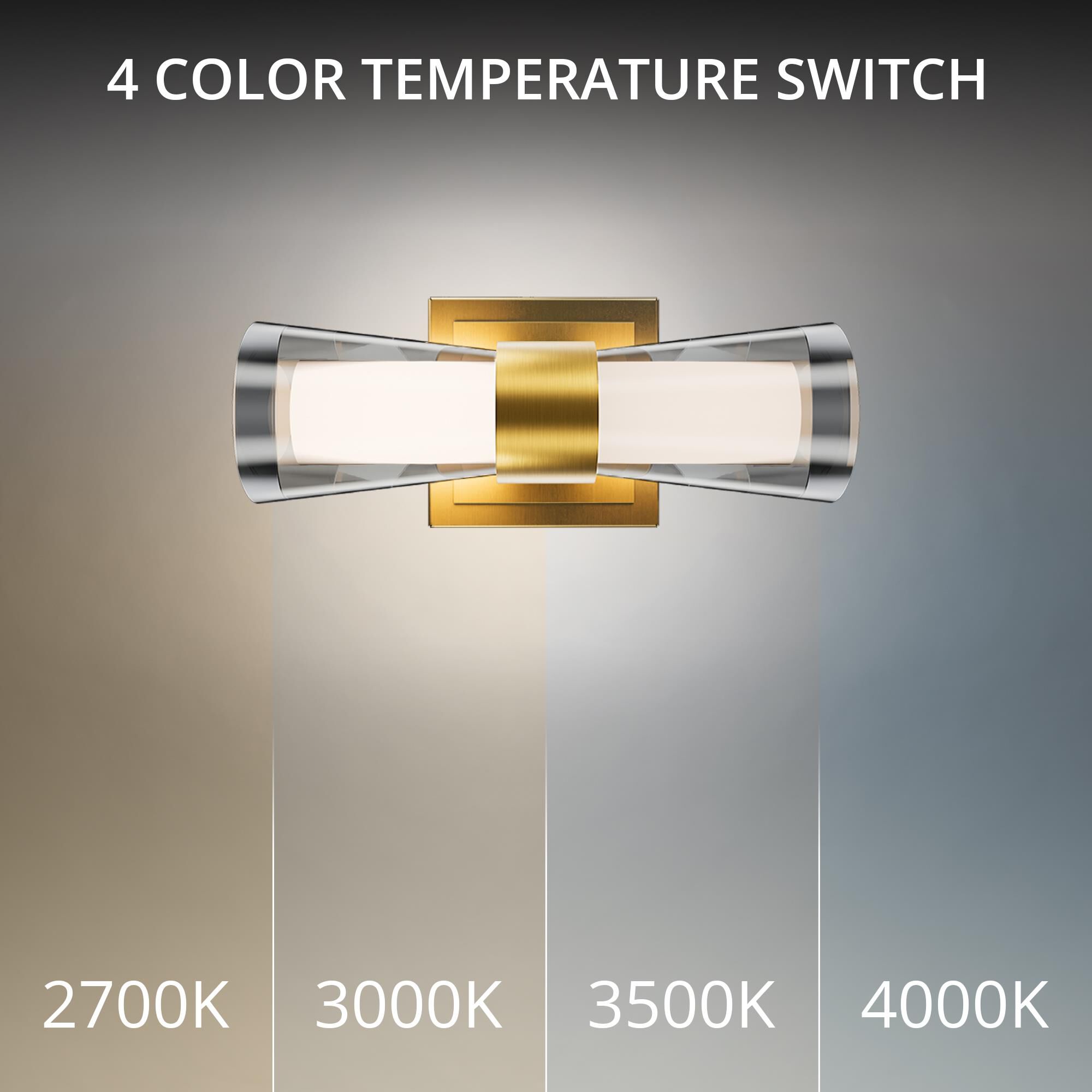 Hourglass 10 Inch Wall Sconce by dweLED