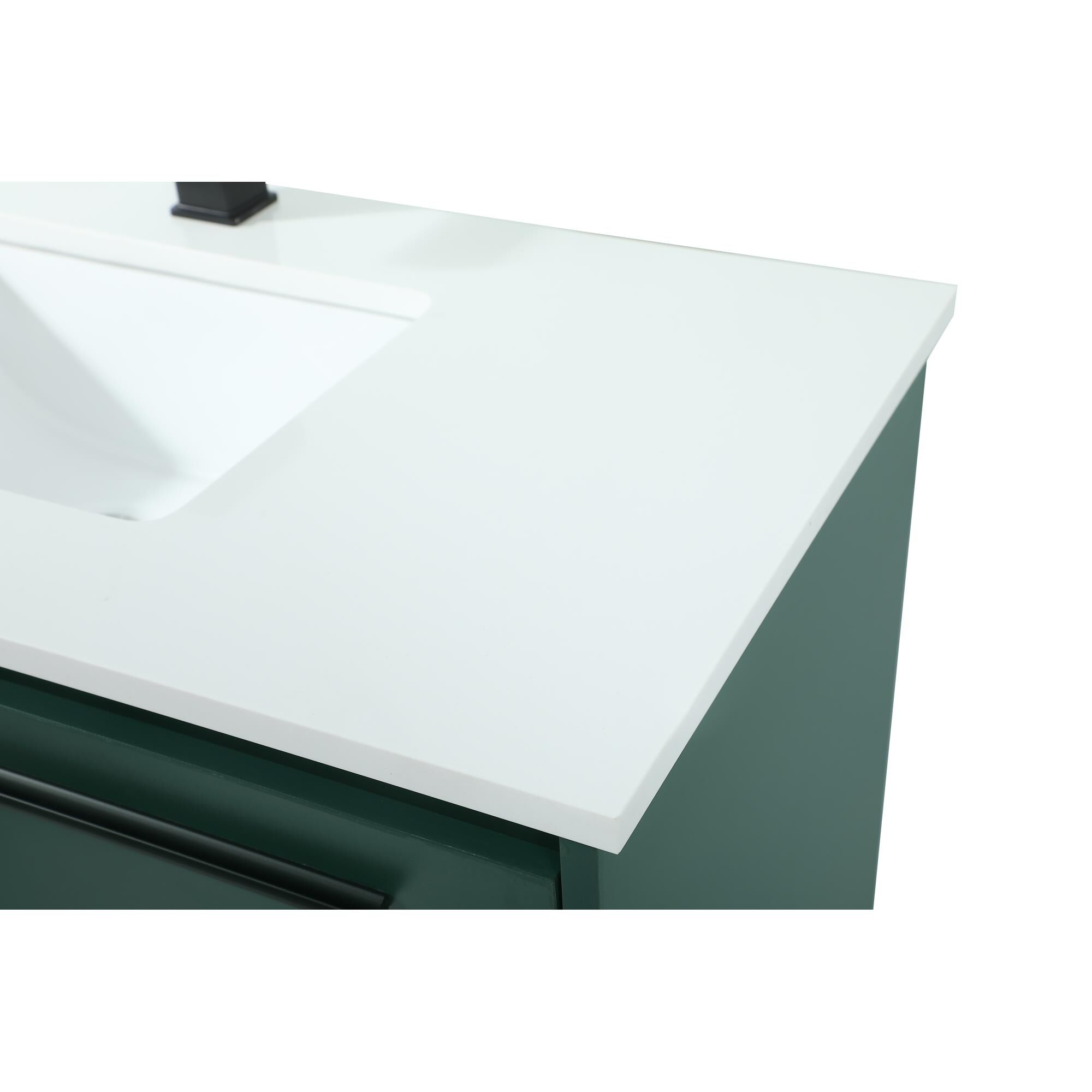 Shown in Green finish