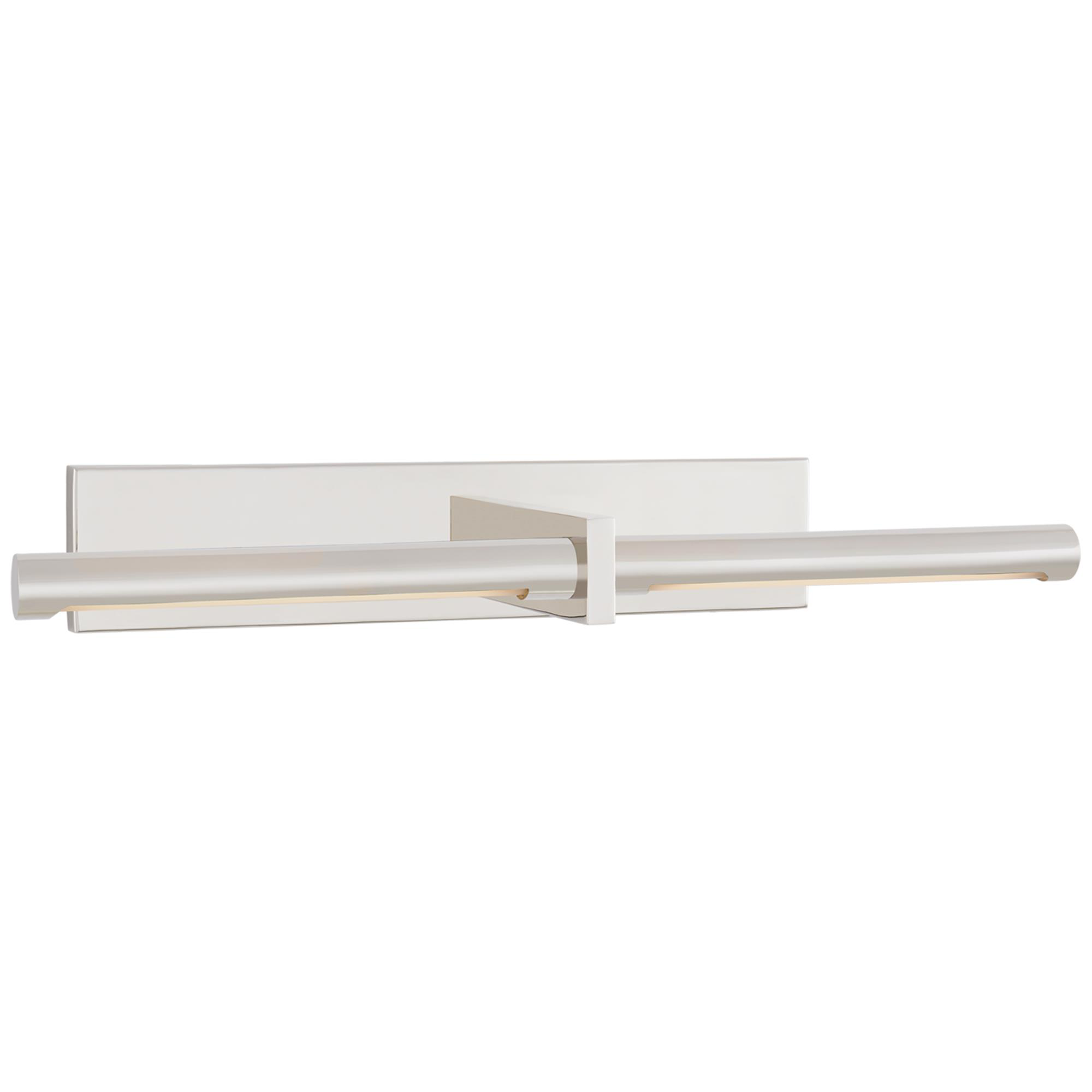 Shown in Polished Nickel finish and No Option shade