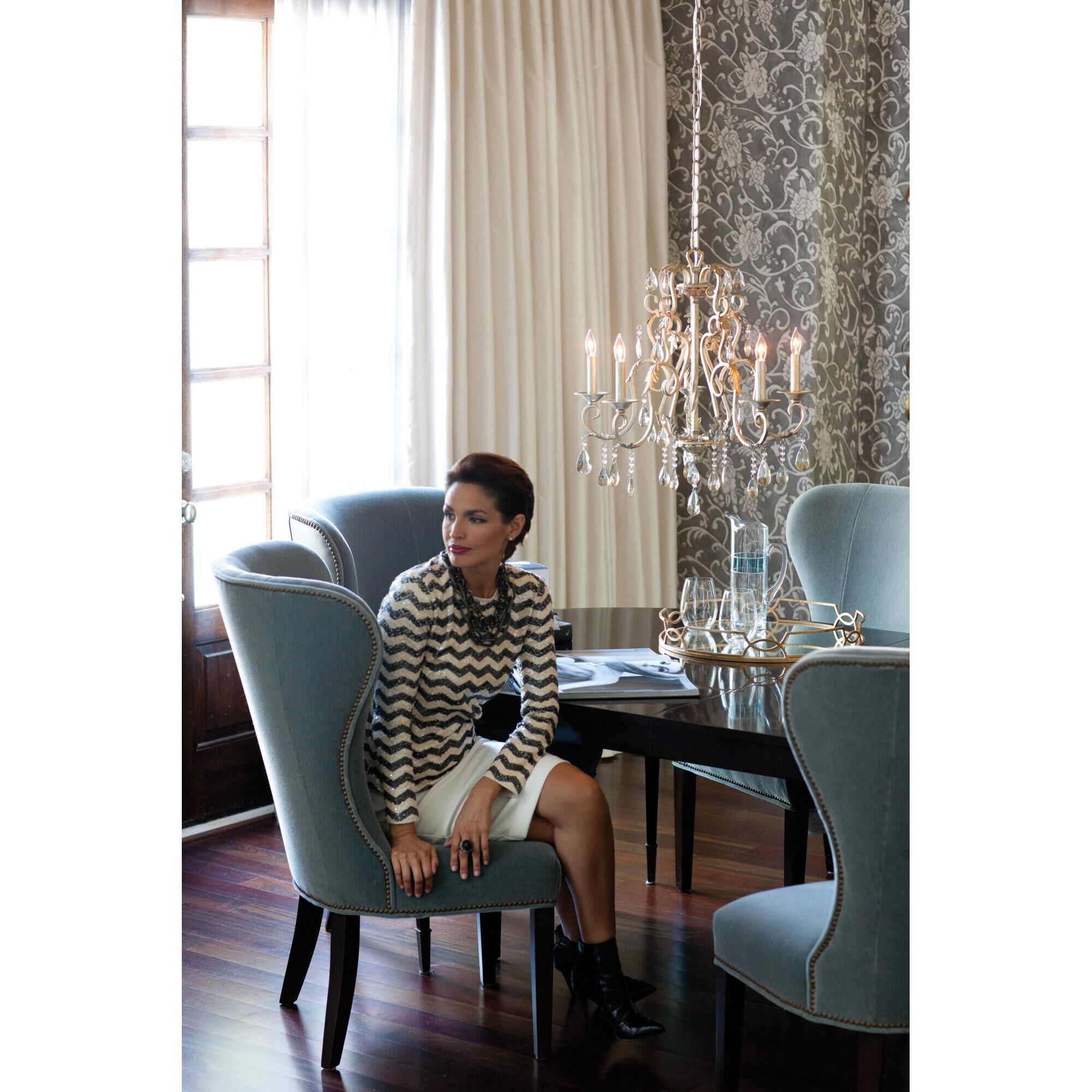 Carlton 24 Inch 5 Light Chandelier by Hinkley Lighting