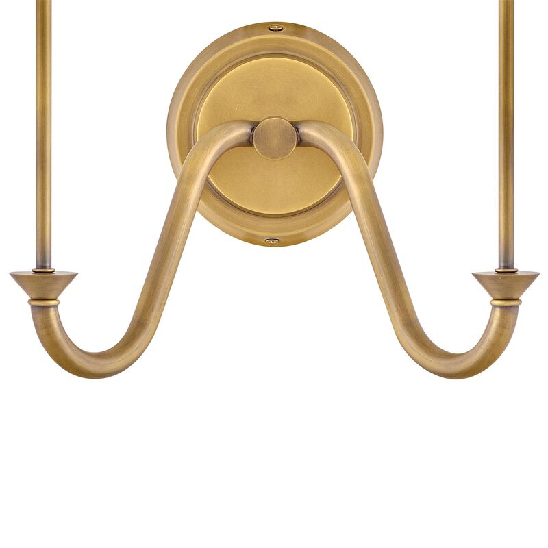 Greta 16 Inch Wide 2 Light Wall Sconce by Hinkley