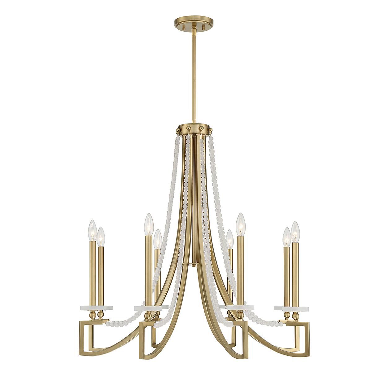 Helen 32 Inch 8 Light Chandelier by Savoy House