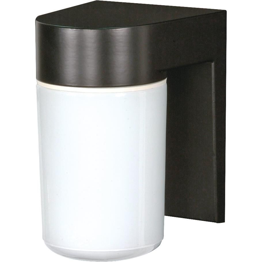 Shown in Black finish and White Cylinder glass