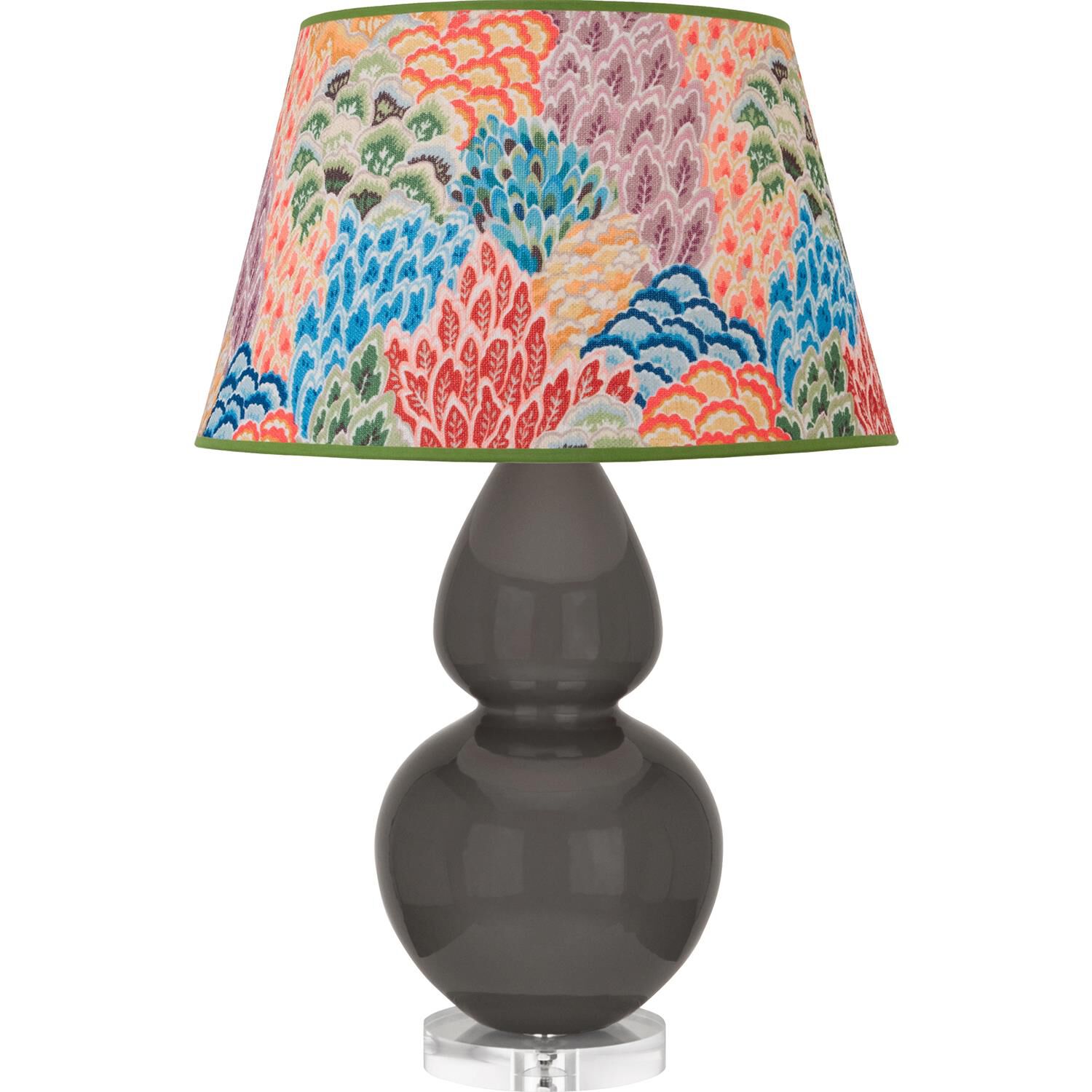 Double Gourd 31 Inch Table Lamp by Robert Abbey