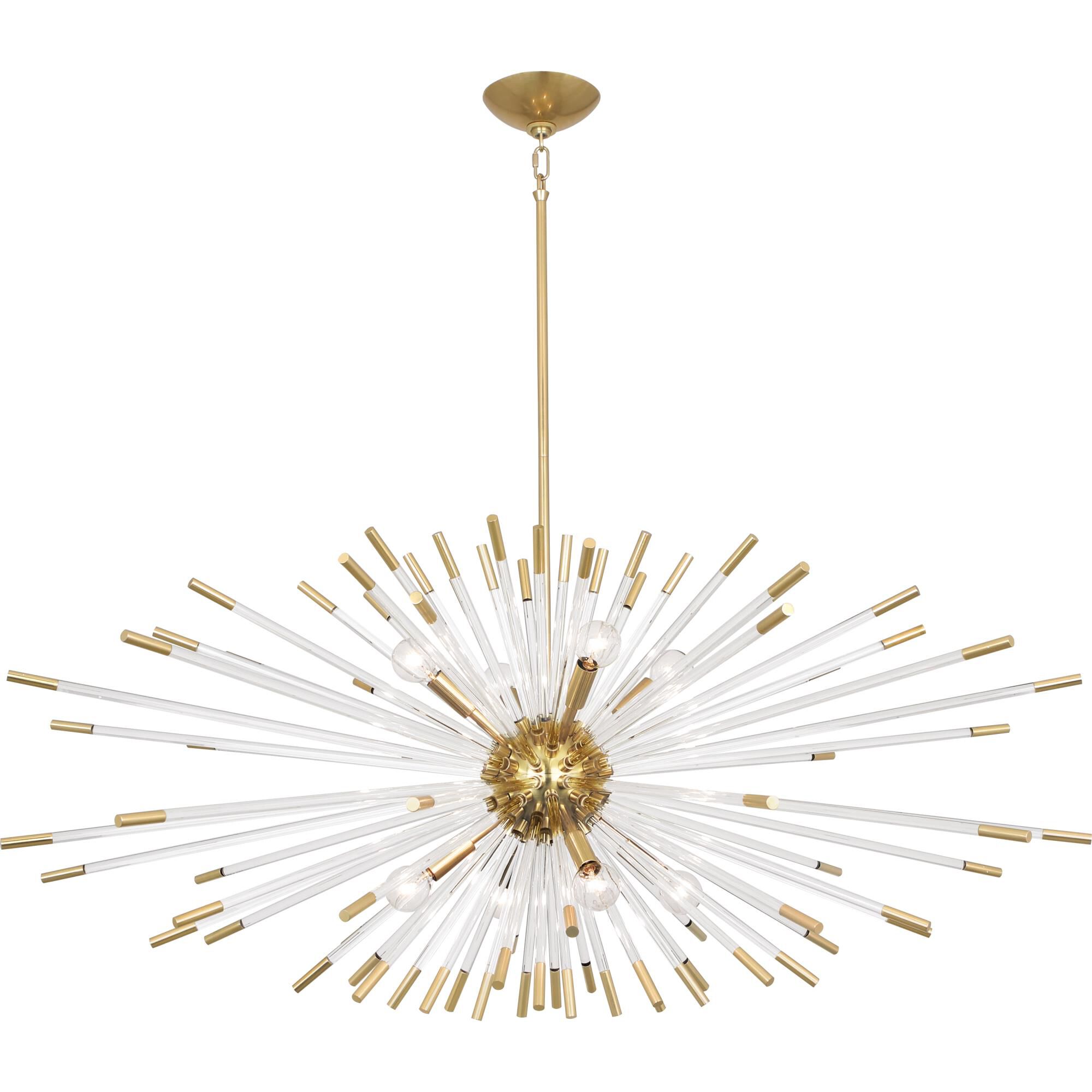 Andromeda 45 Inch 8 Light Chandelier by Robert Abbey