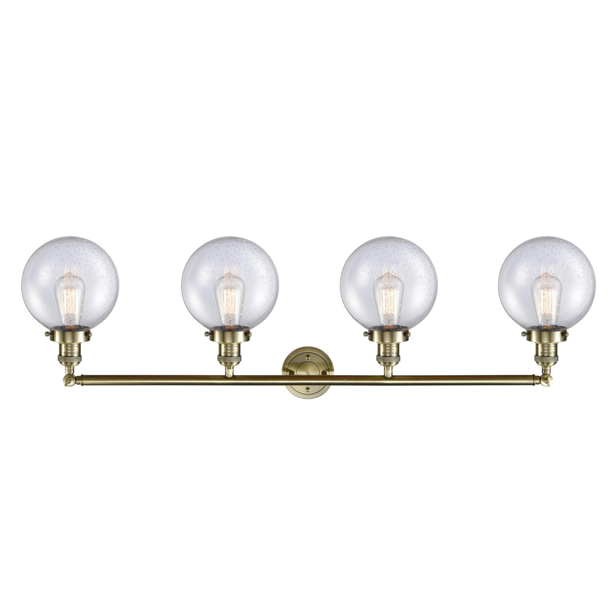 Bruno Marashlian Large Beacon 44 Inch 4 Light Bath Vanity Light by Innovations Lighting