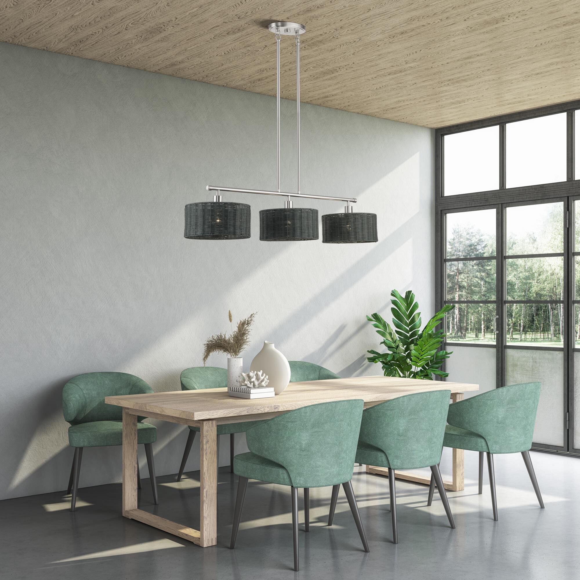 Weavington 46 Inch Linear Suspension Light by Livex Lighting