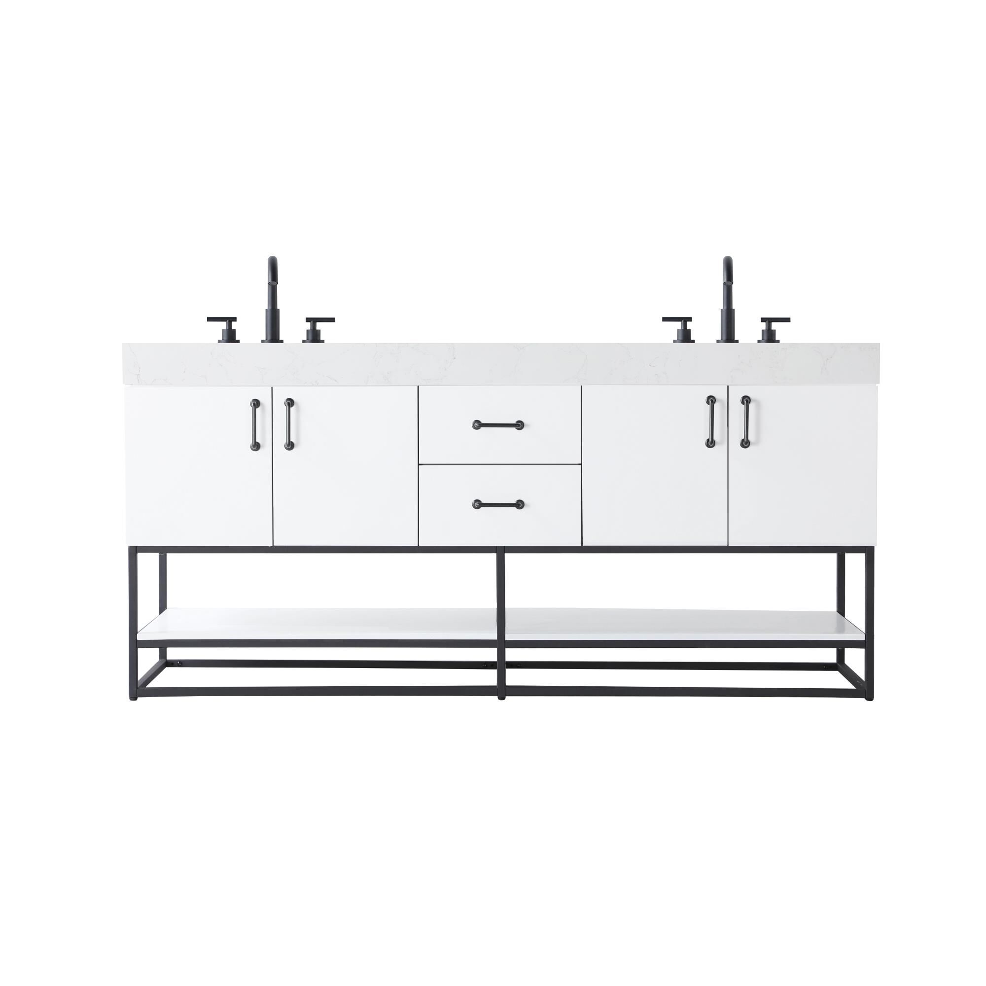 Caroline 72 Inch Bath Vanity by Elegant Dcor