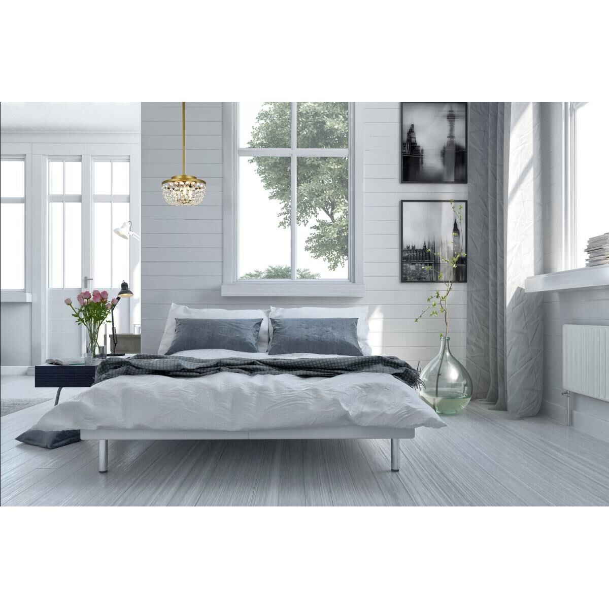 Gianna 10 Inch Mini Pendant by Elegant Lighting