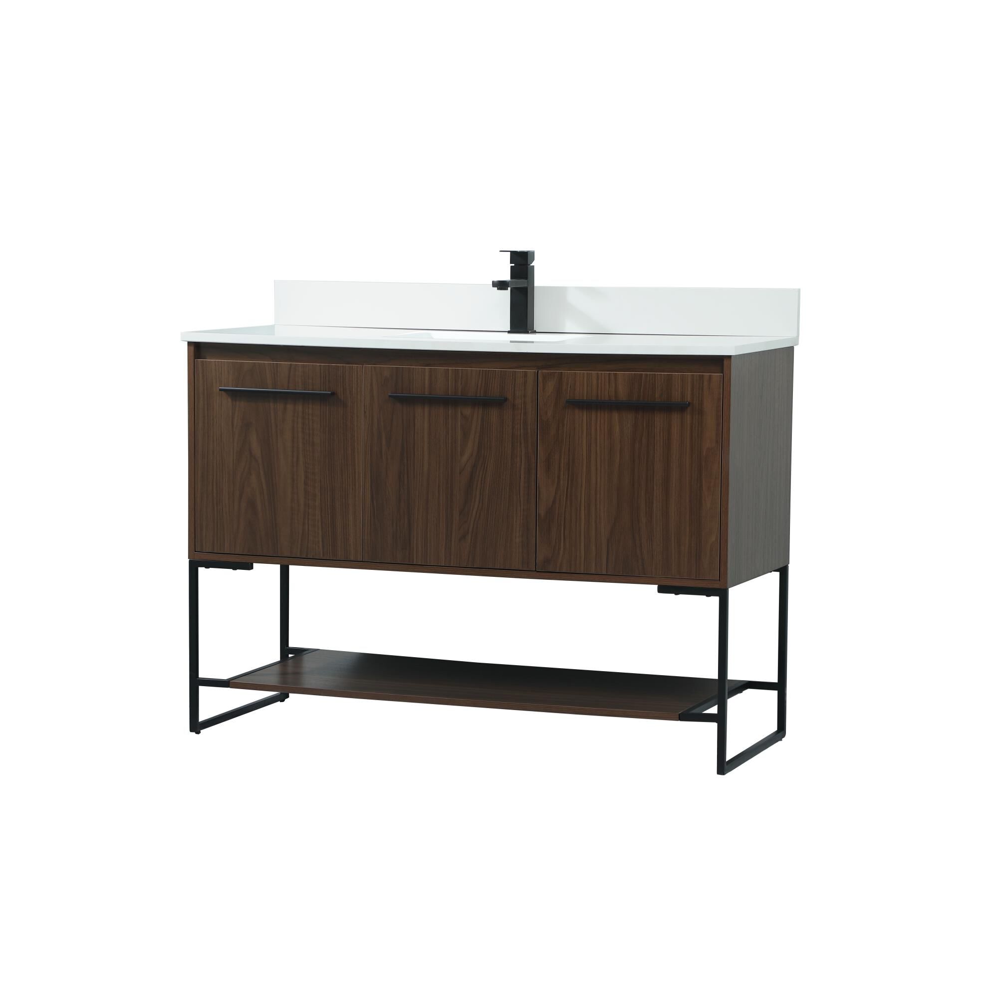 Shown in Walnut finish