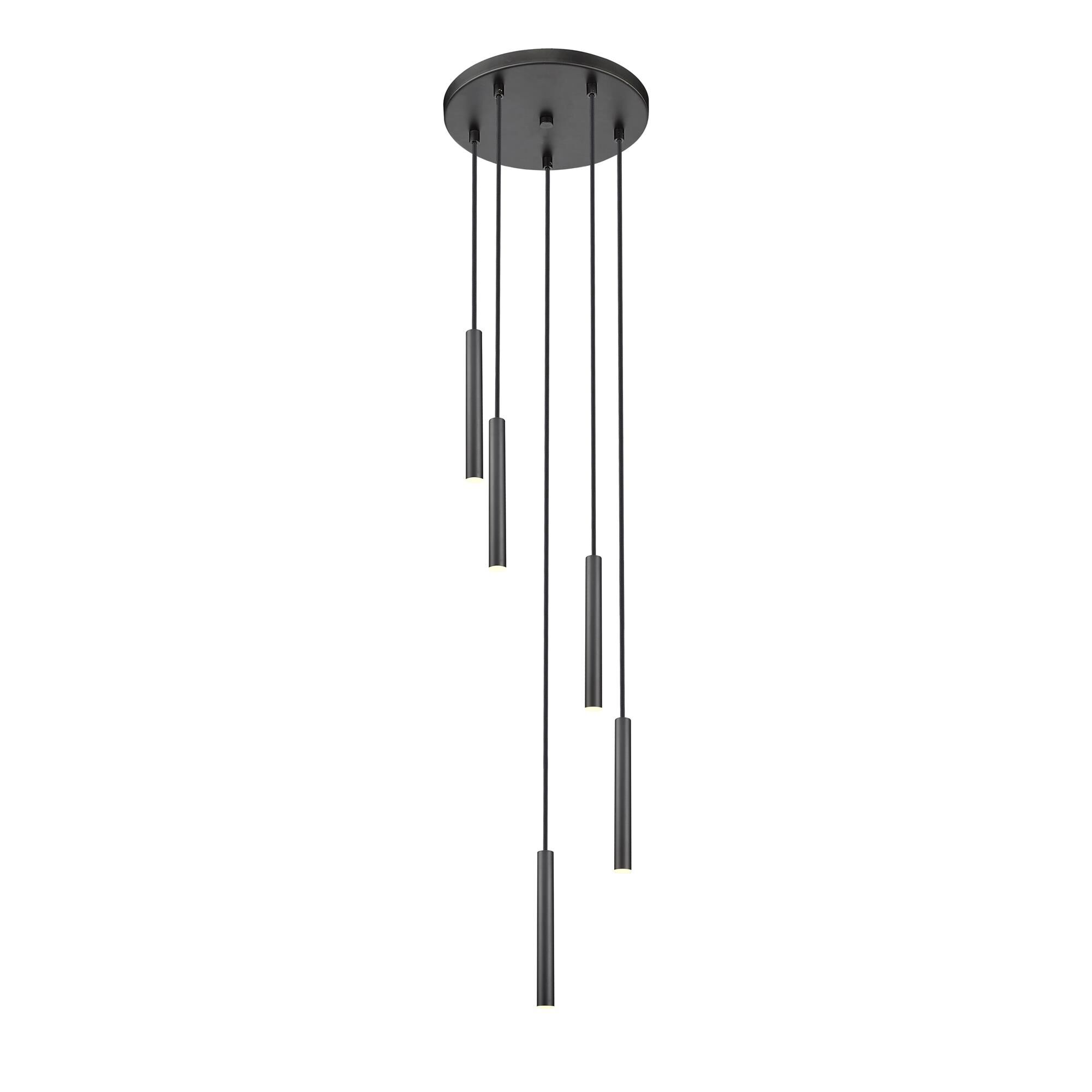 Shown in Matte Black finish and Matte Black glass and Matte Black shade