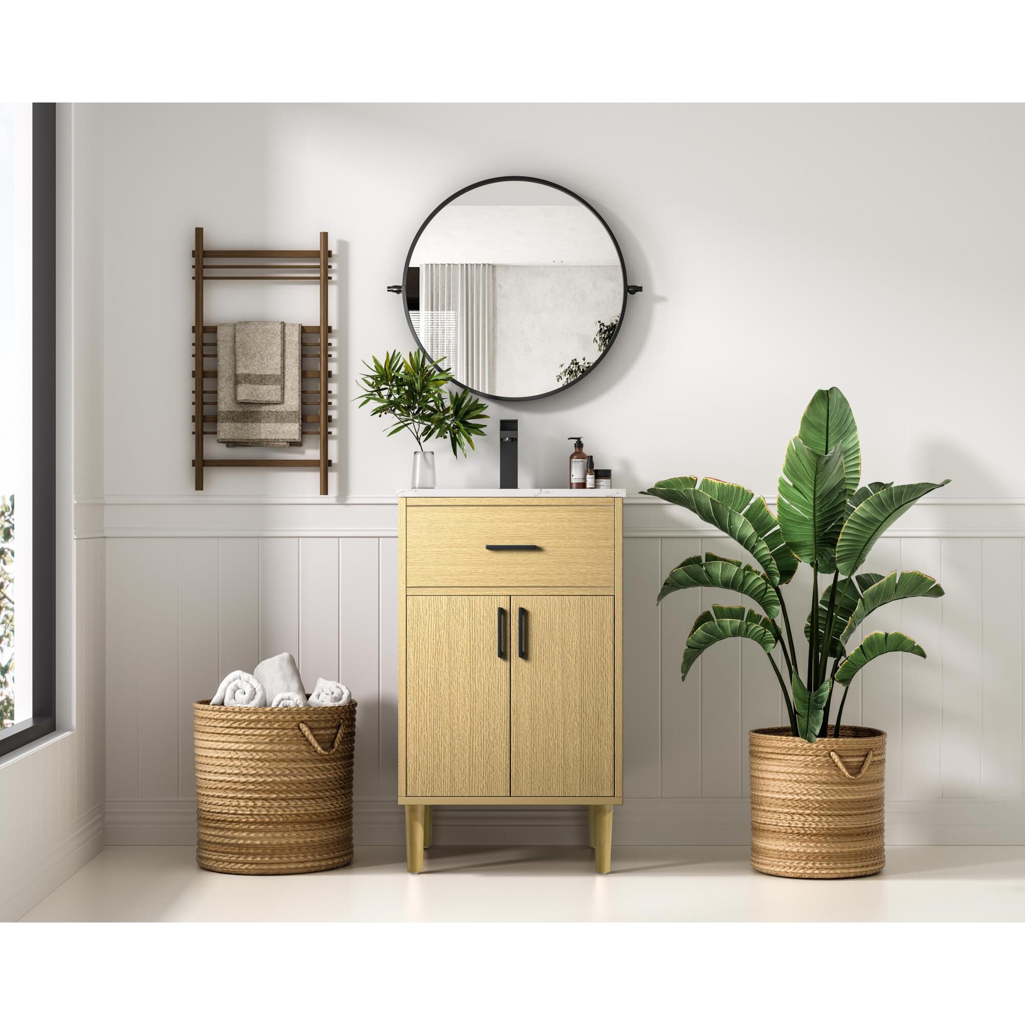 Shown in Honey Brown finish