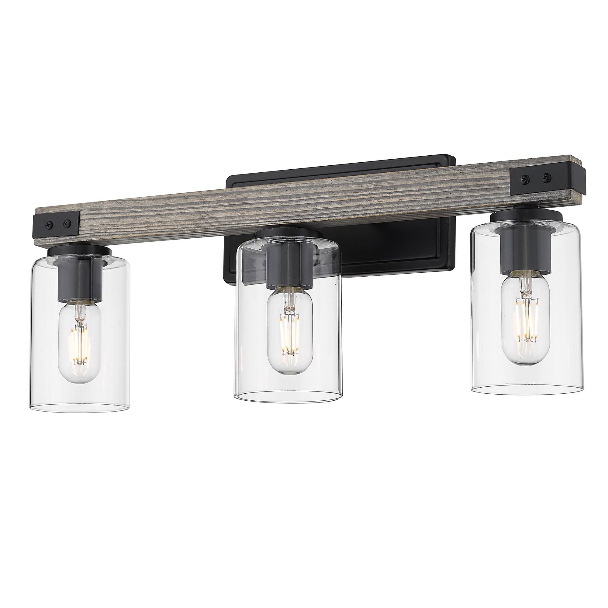 Lowell 23 Inch 3 Light Bath Vanity Light by Golden Lighting