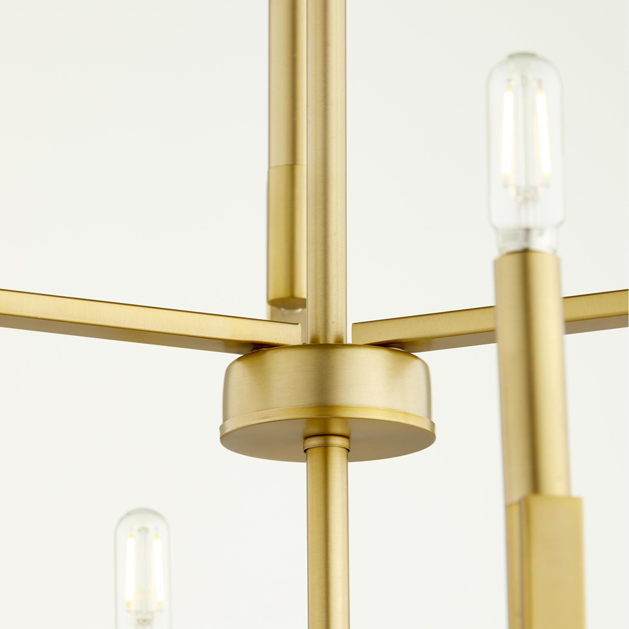 Tempo 28 Inch 9 Light Chandelier by Quorum International