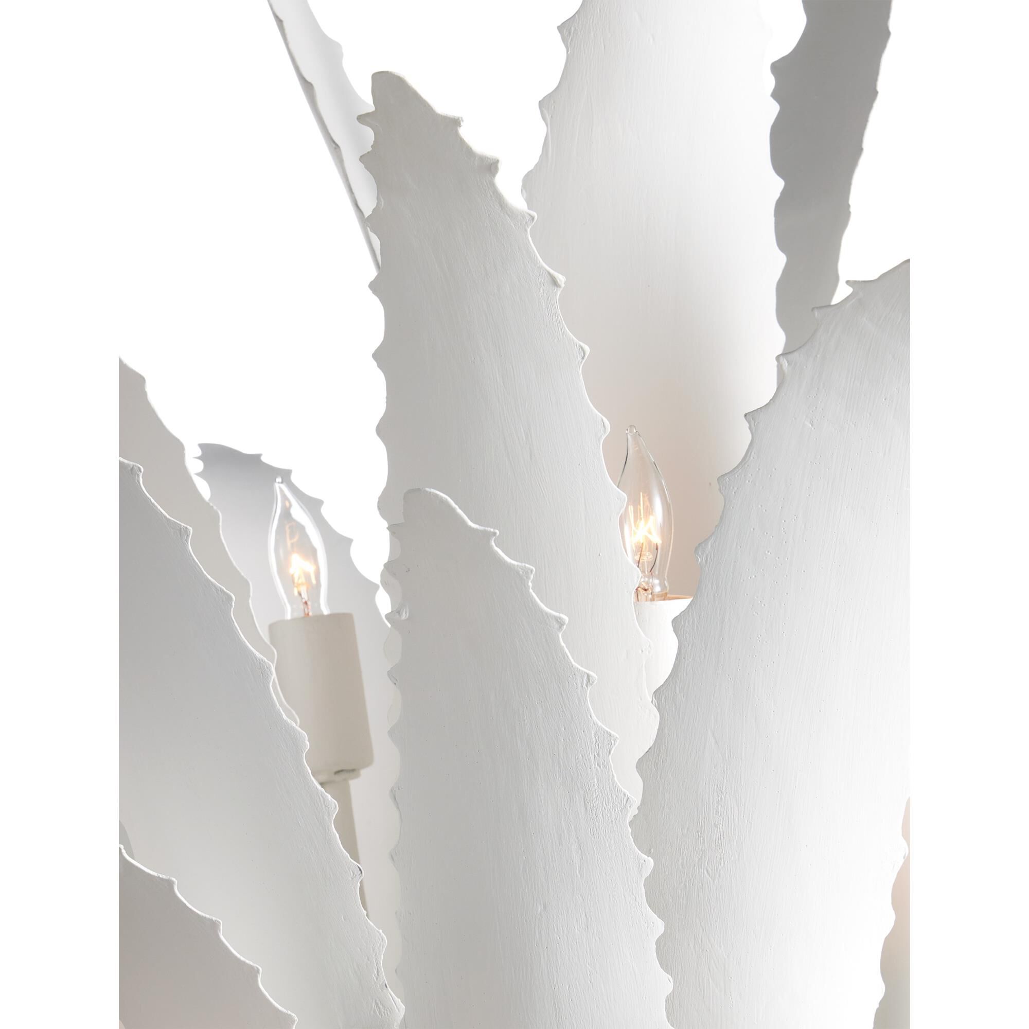 Agave 27 Inch Chandelier by Currey and Company