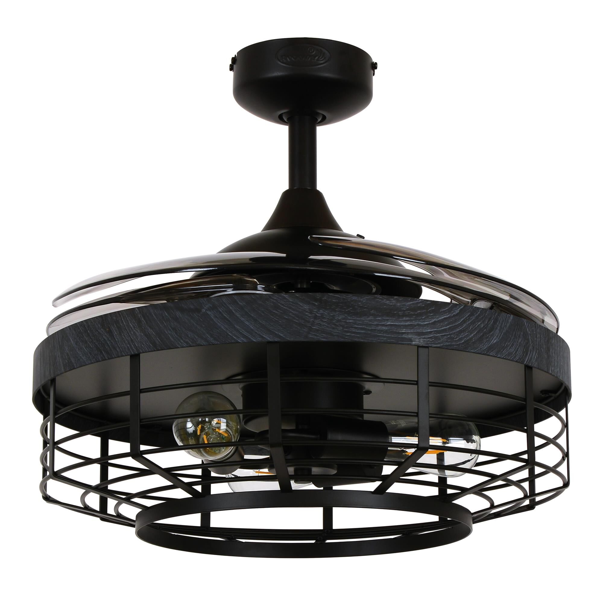 Shown in Black with Smoke finish