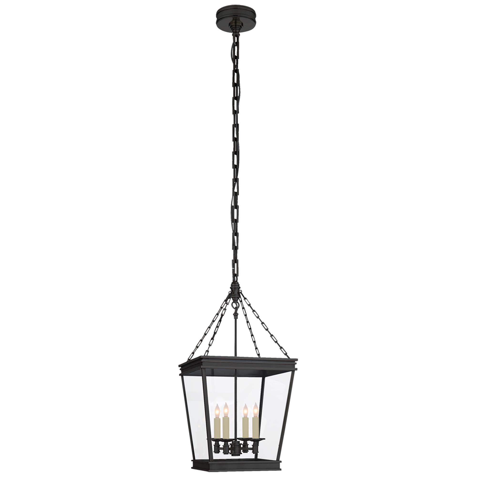 Shown in Bronze finish and Clear glass