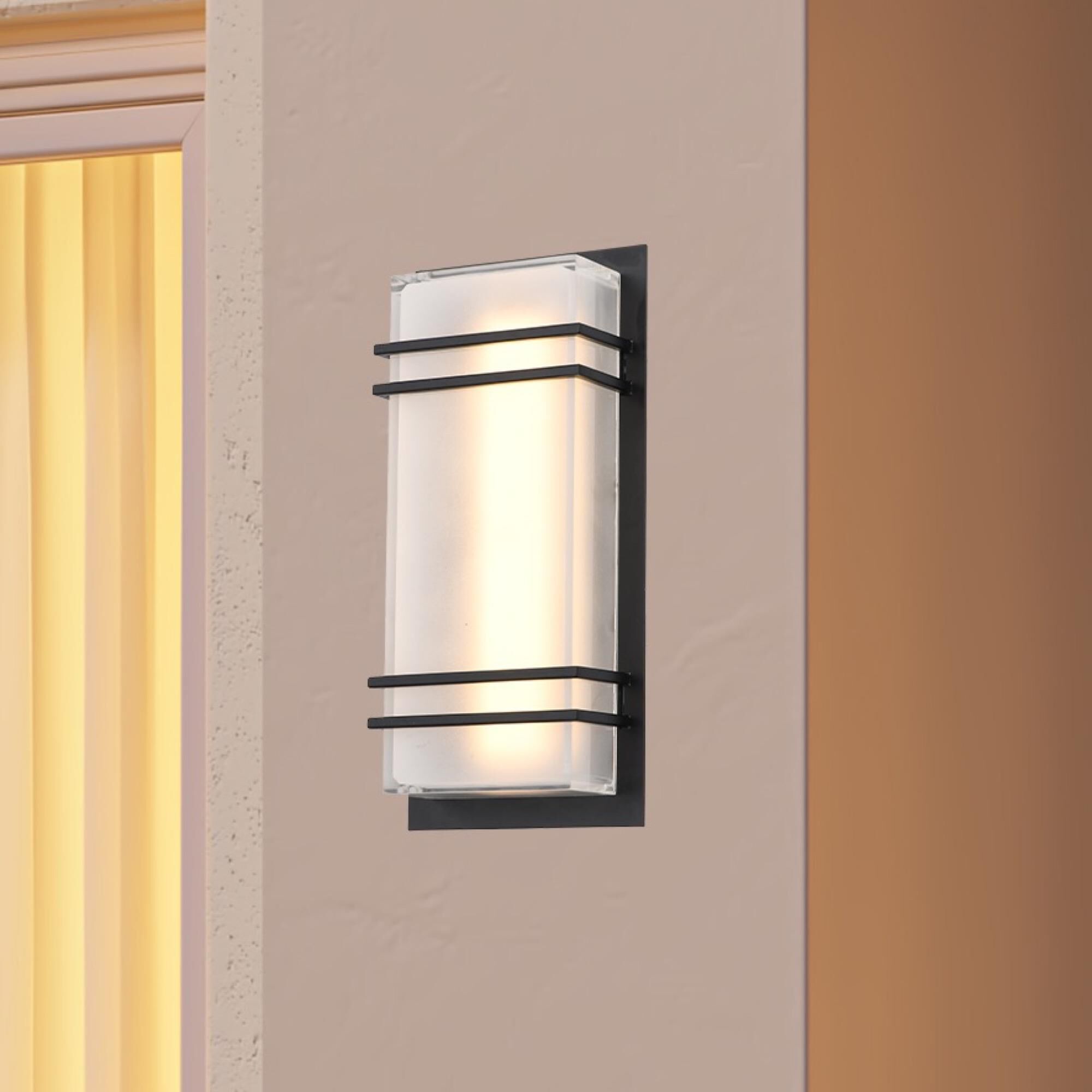 Sausalito 11 Inch Tall LED Outdoor Wall Light,