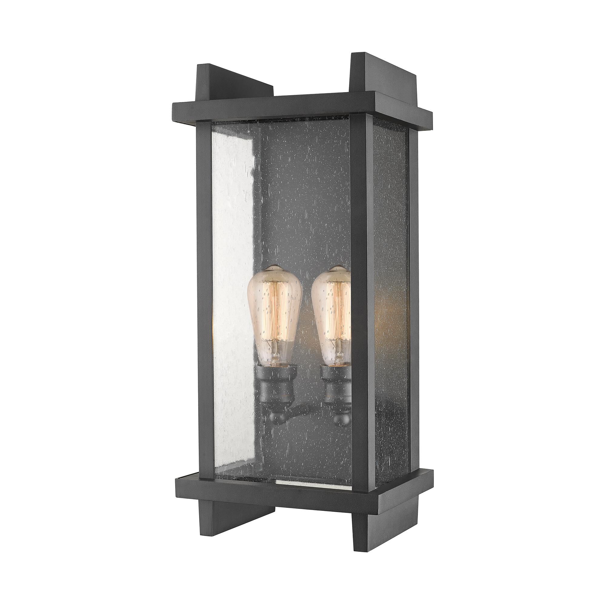 Fallow 21 Inch Tall 2 Light Outdoor Wall Light by Z-Lite
