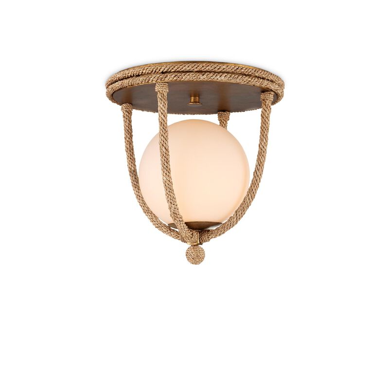 Passageway 14 Inch 1 Light Flush Mount by Currey and Company