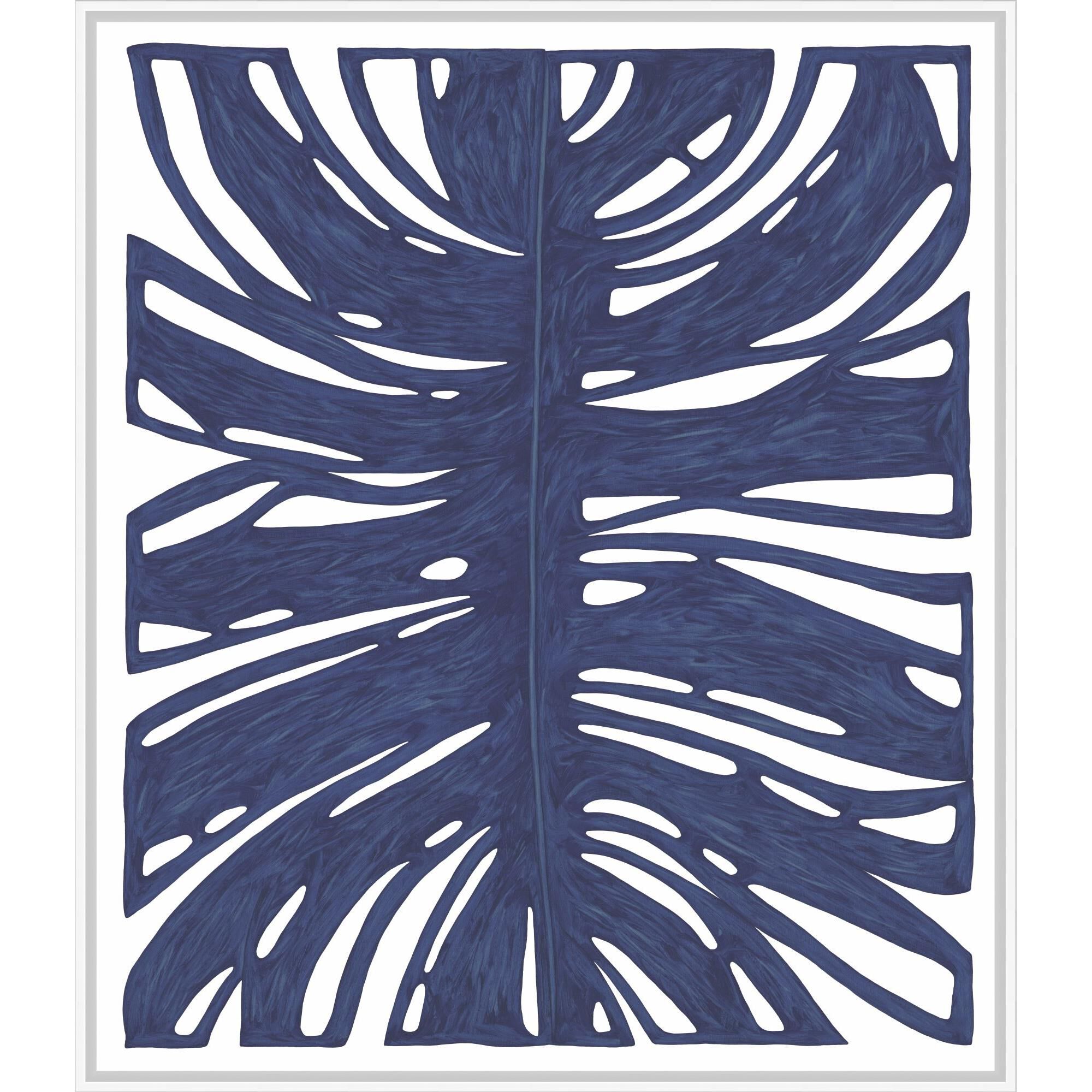 Botanicus Monstera Blue Print by LEVEL57