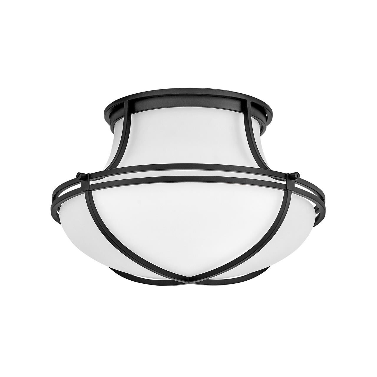 Saddler 15 Inch 3 Light Flush Mount by Hinkley Lighting