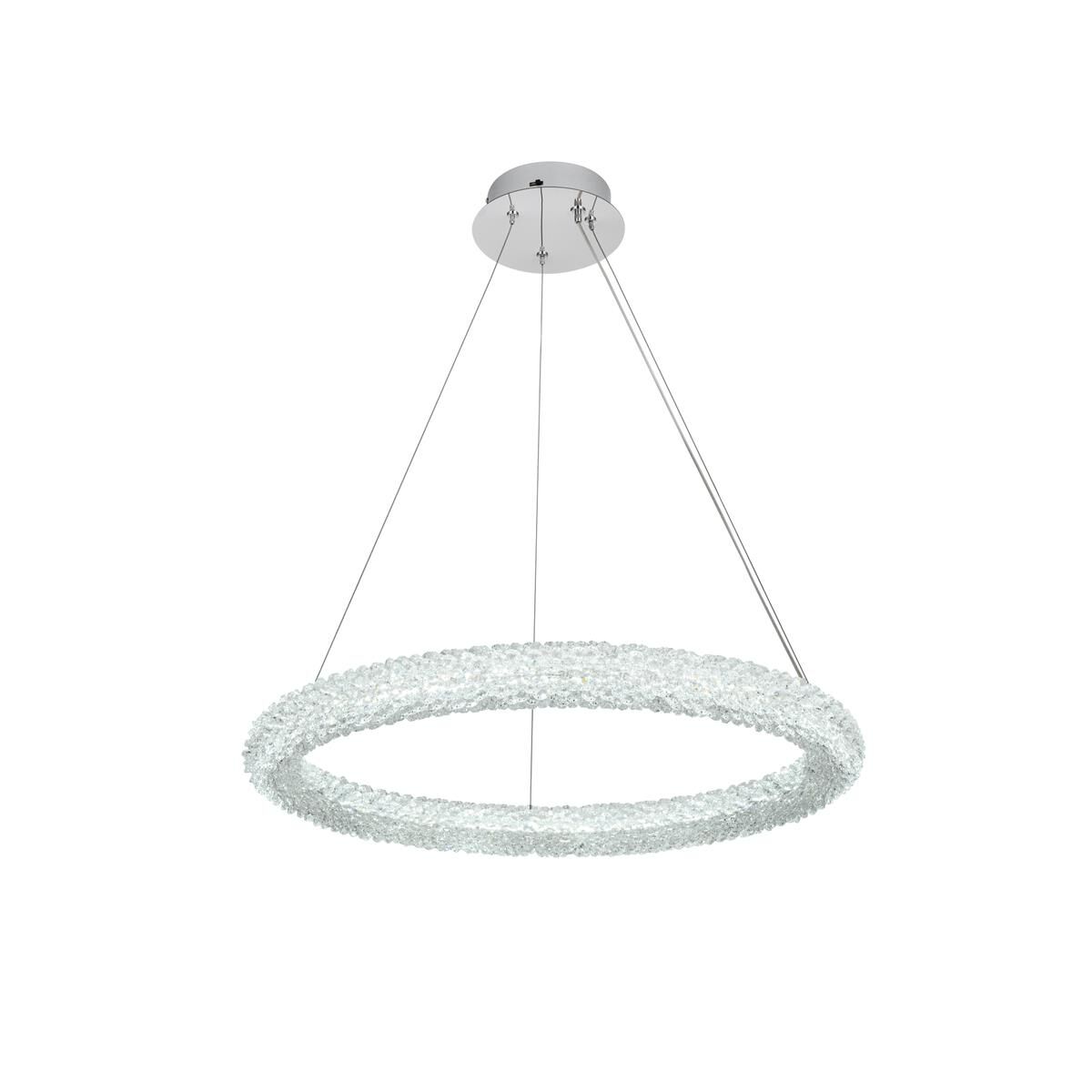 Shown in Chrome finish and Clear Royal Cut crystal