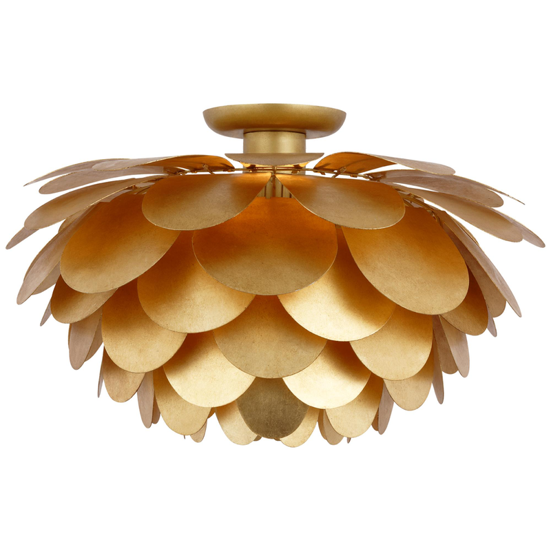 Chapman & Myers Cynara 23 Inch 1 Light LED Flush Mount by Visual Comfort Signature Collection