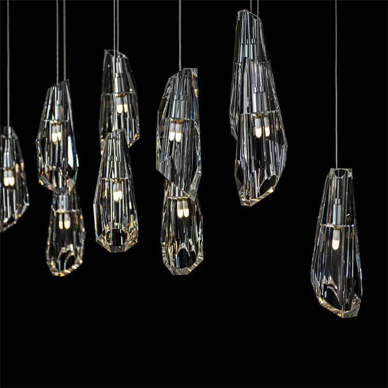 Luma Medium Linear Chandelier by Hubbardton Forge