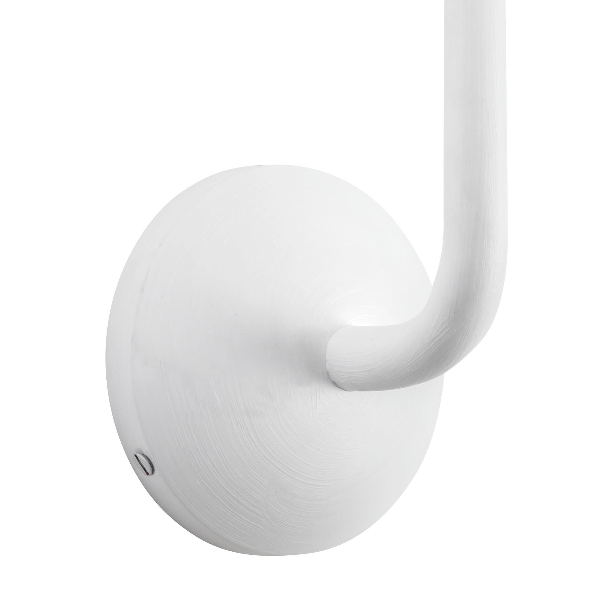 Shown in Antique White finish and Frosted glass