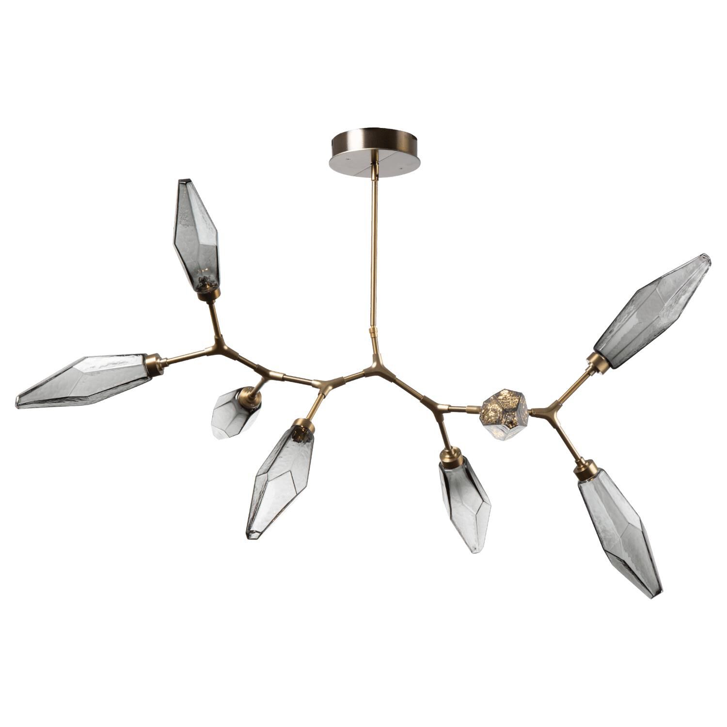 Rock Crystal Linear Suspension Light,